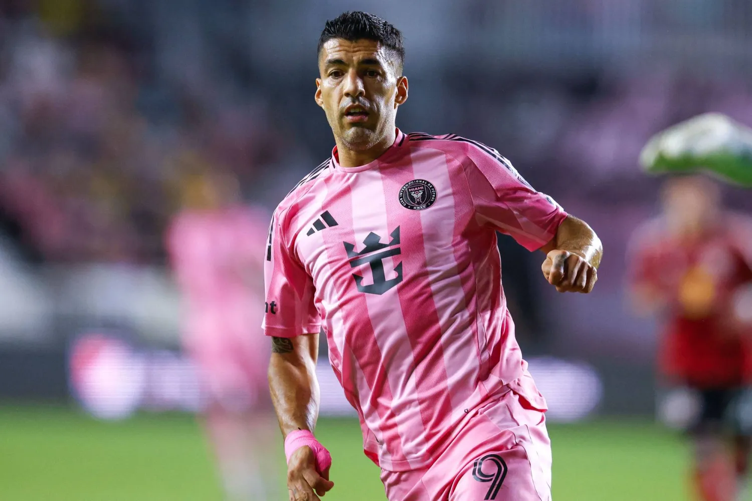 الأوروغوياني لويس سواريز مهاجم إنتر ميامي (أ.ف.ب)