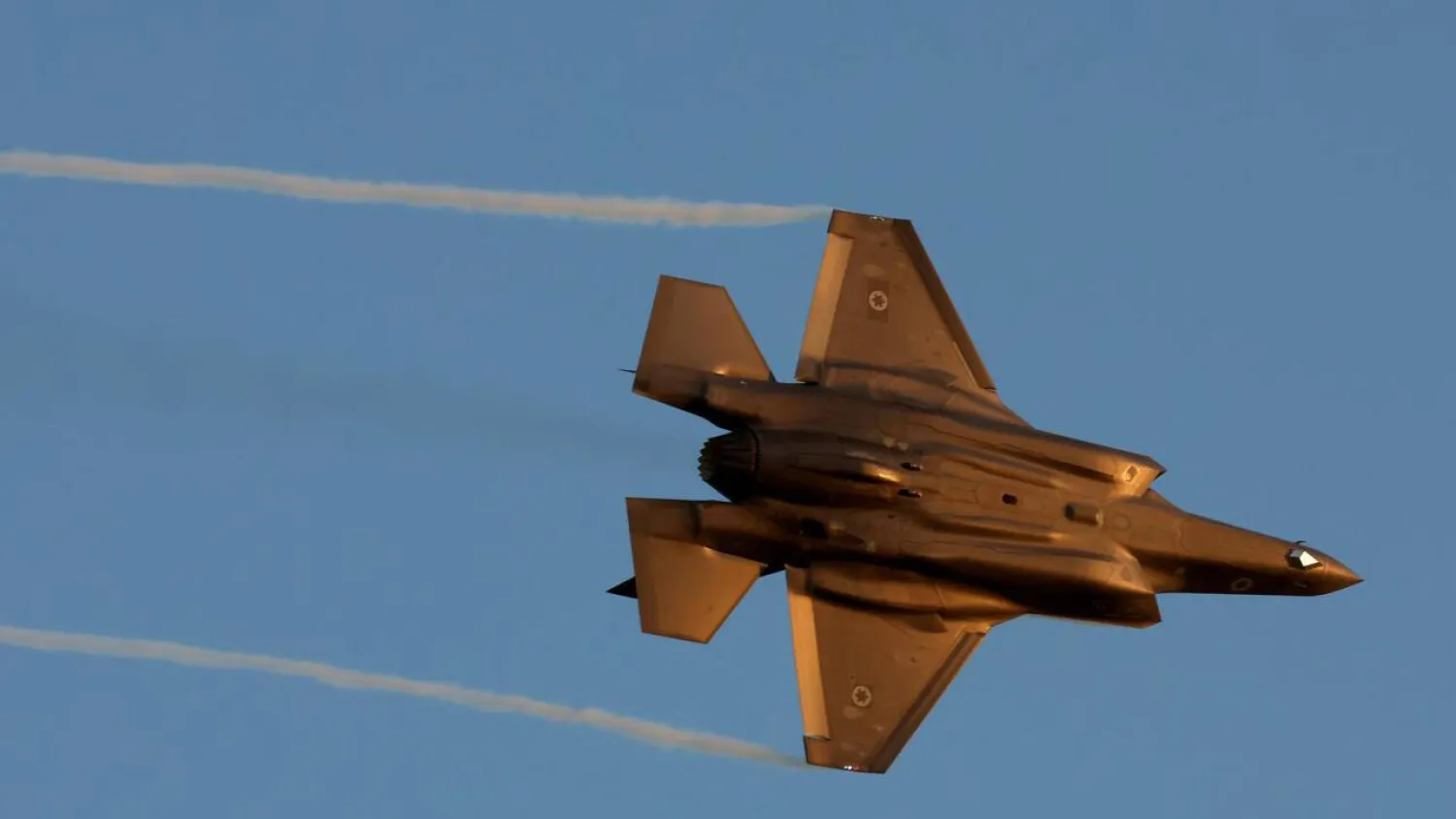 Britain exports parts for Israeli F-35 jets. JACK GUEZ / AFP
