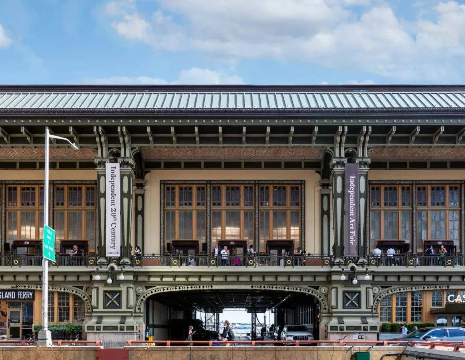 The Independent 20th Century art fair has been held in the Battery Maritime Building in Manhattan. (The New York Times)