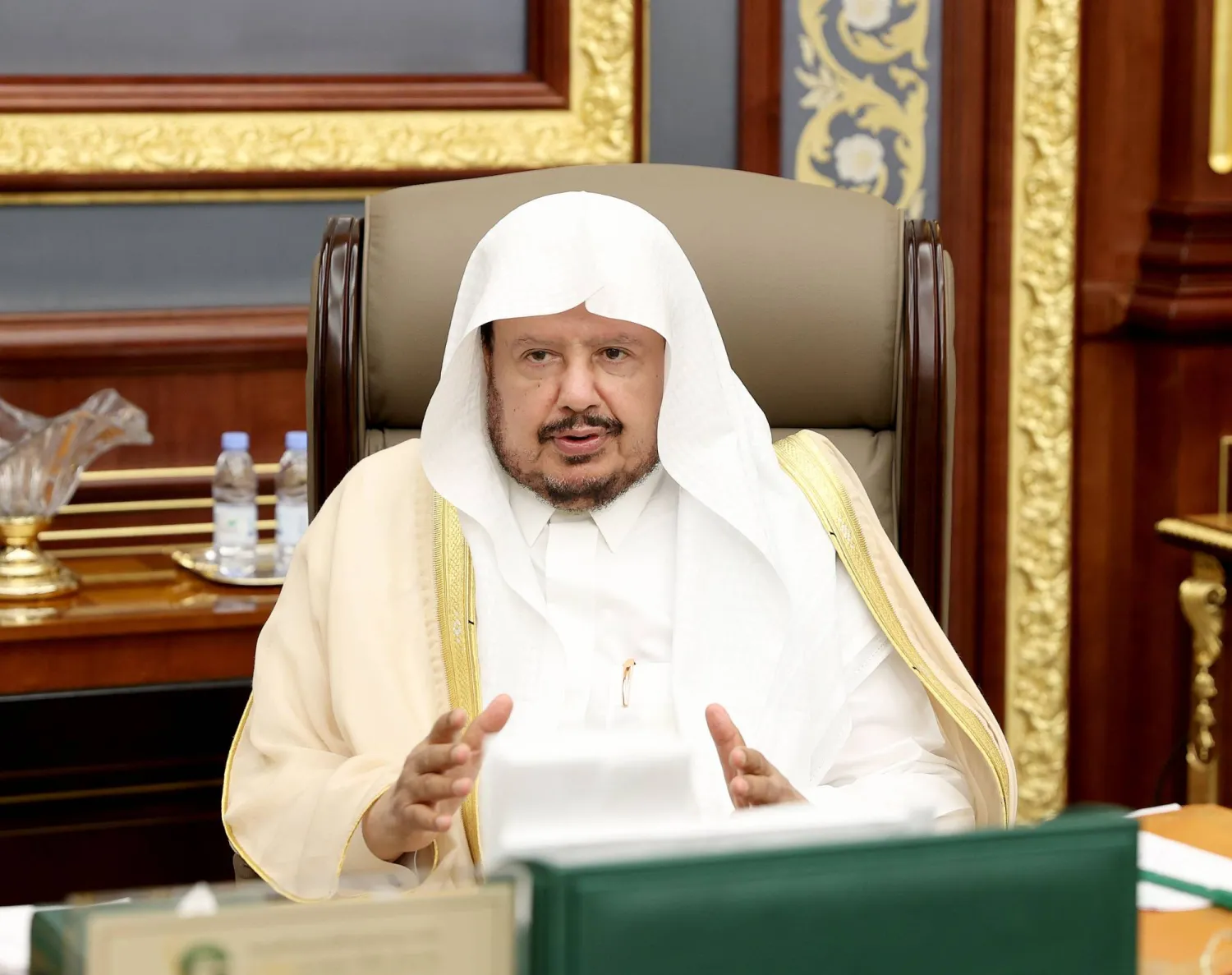 رئيس مجلس الشورى السعودي أكّد أن الخطاب الملكي يشكل برنامج عمل متكاملاً (تصوير: مشعل القدير)