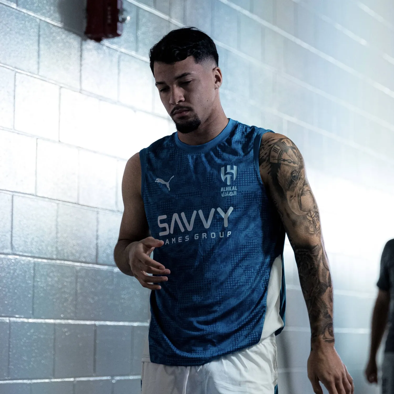 المهاجم البرازيلي ماركوس ليوناردو 