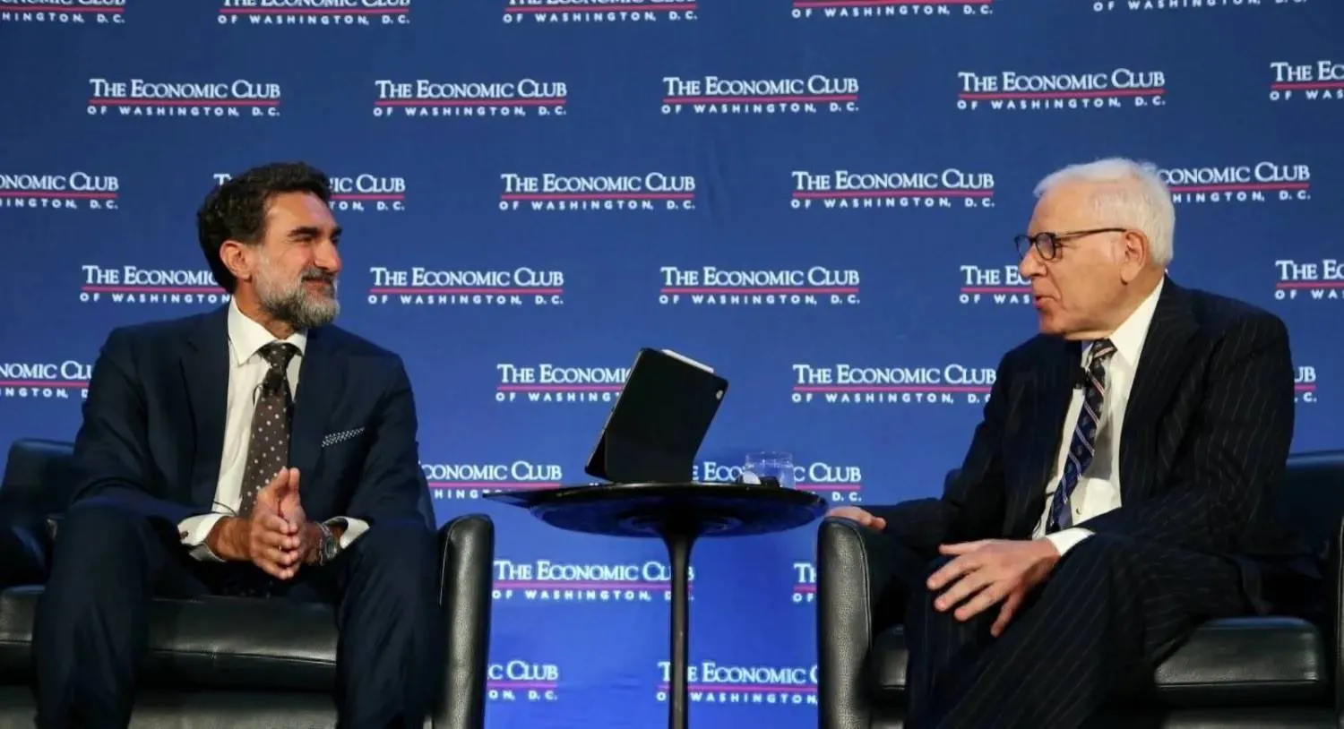 A discussion session with the Governor of Saudi Arabia’s Public Investment Fund at the Economic Club in Washington (X)