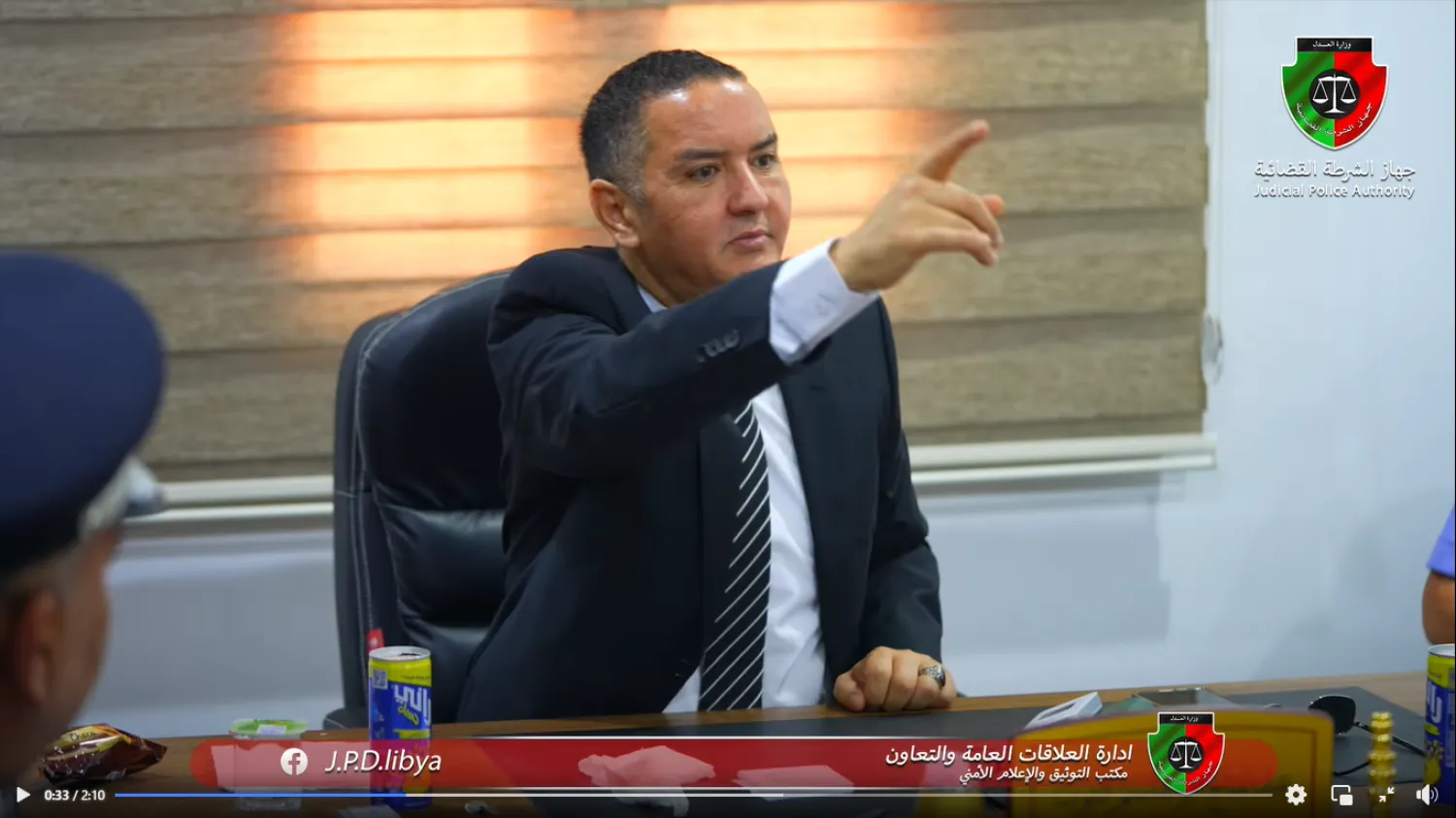 رئيس جهاز الشرطة القضائية في ليبيا صبري هدية (أرشيفية)