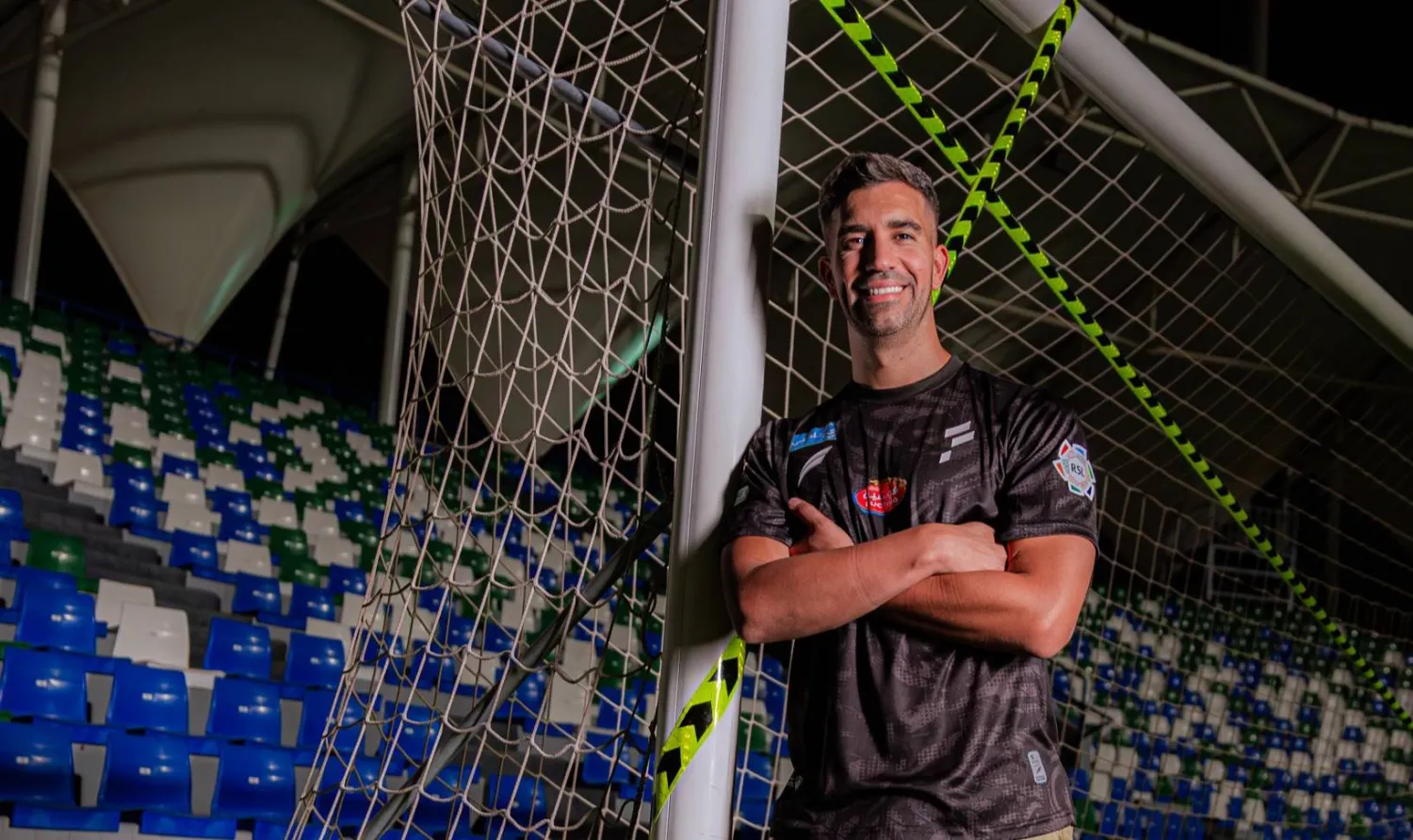 الإسباني فرناندو باتشيكو سيذود عن شباك الفريق في الموسم الجديد (نادي الفتح) 