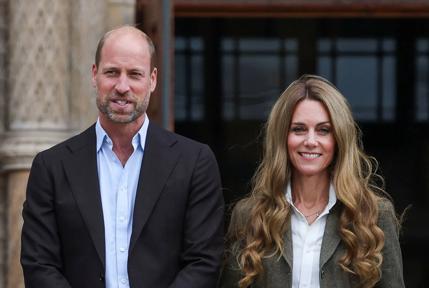 الأمير البريطاني ويليام وزوجته كيت ميدلتون (رويترز)