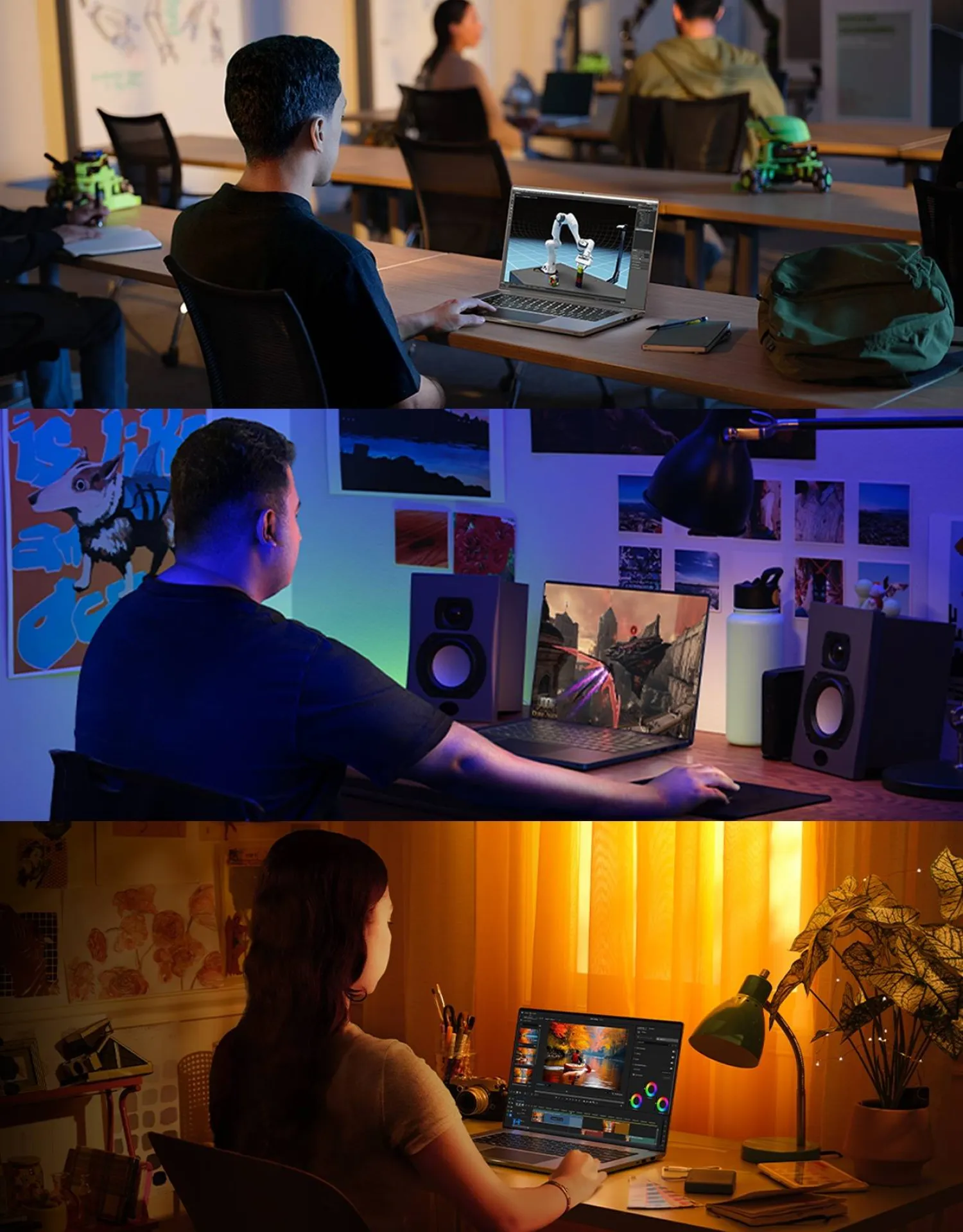 كمبيوترات محمولة فائقة الأداء للدراسة والترفيه