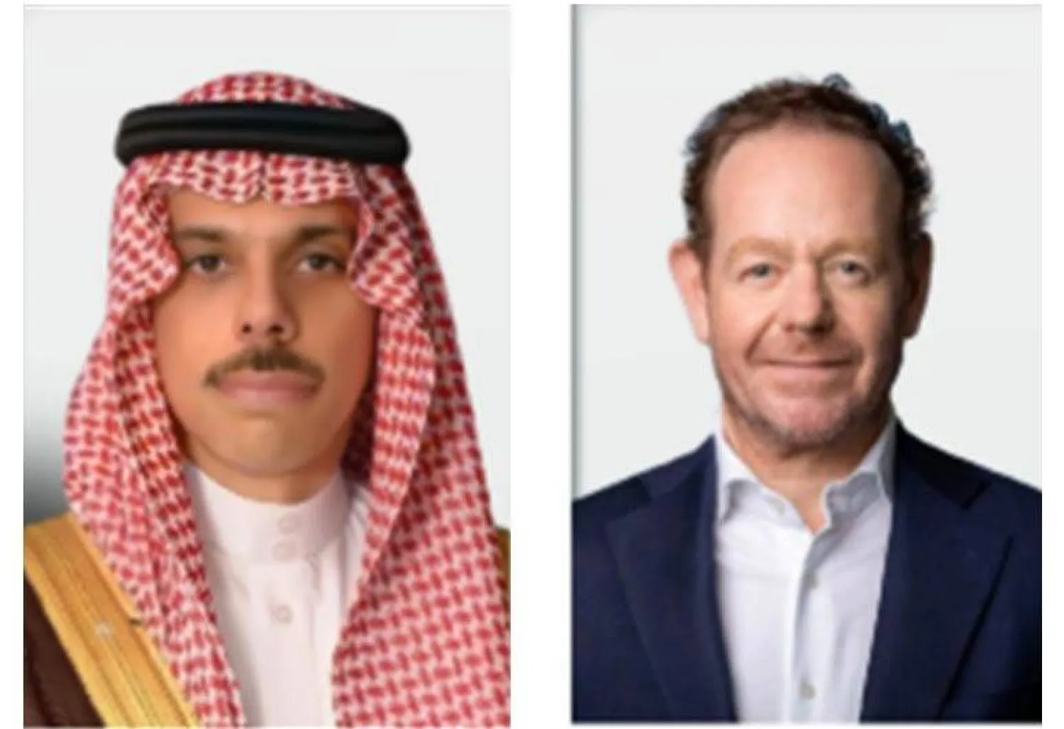 وزير الخارجية السعودي ونظيره الهولندي (الخارجية السعودية)