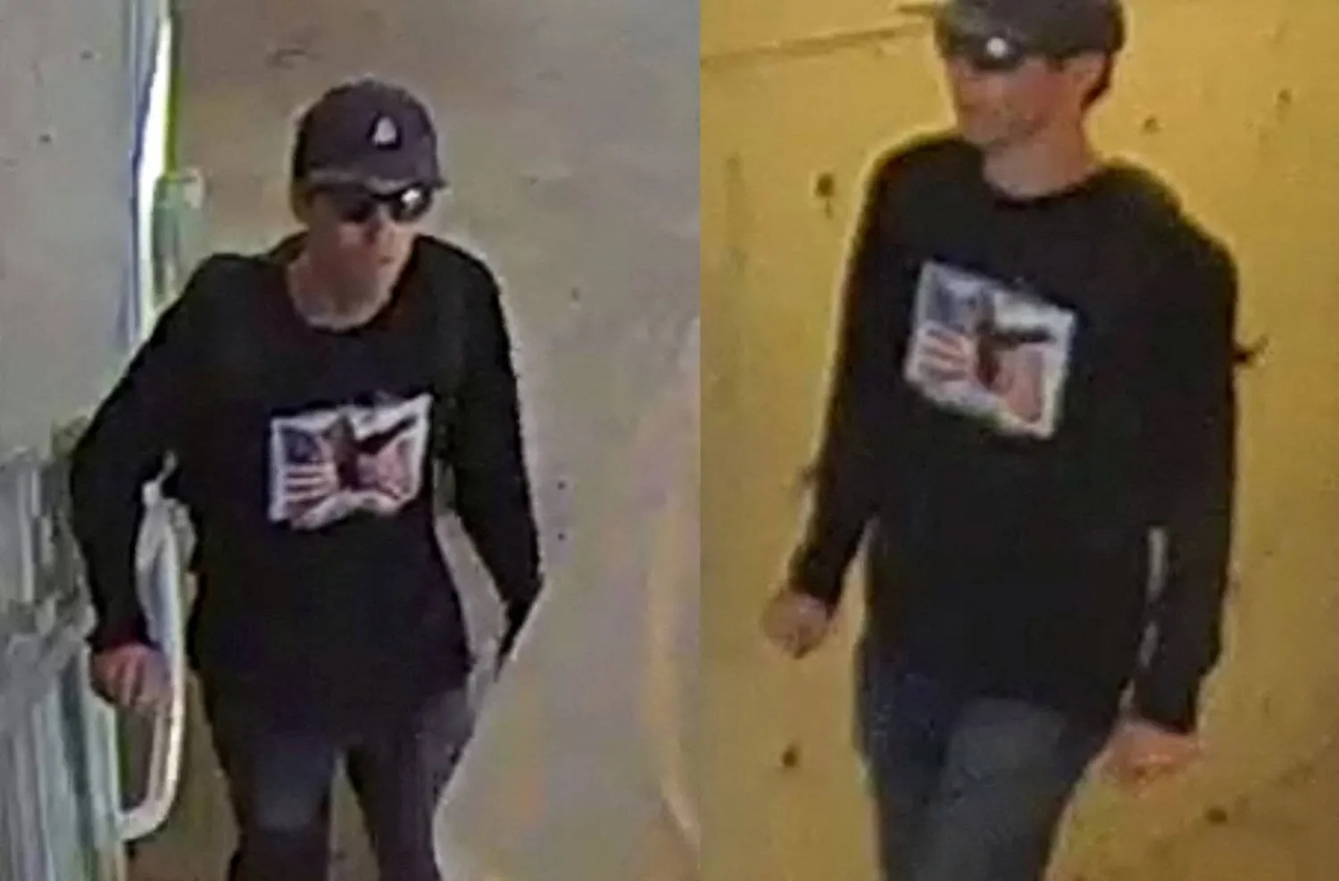 صورة مركبة تُظهر شخصاً متهماً بإطلاق النار المميت على الناشط والمعلق اليميني الأميركي تشارلي كيرك أثناء فعالية في جامعة يوتا فالي في يوتا بالولايات المتحدة 11 سبتمبر 2025 (رويترز)