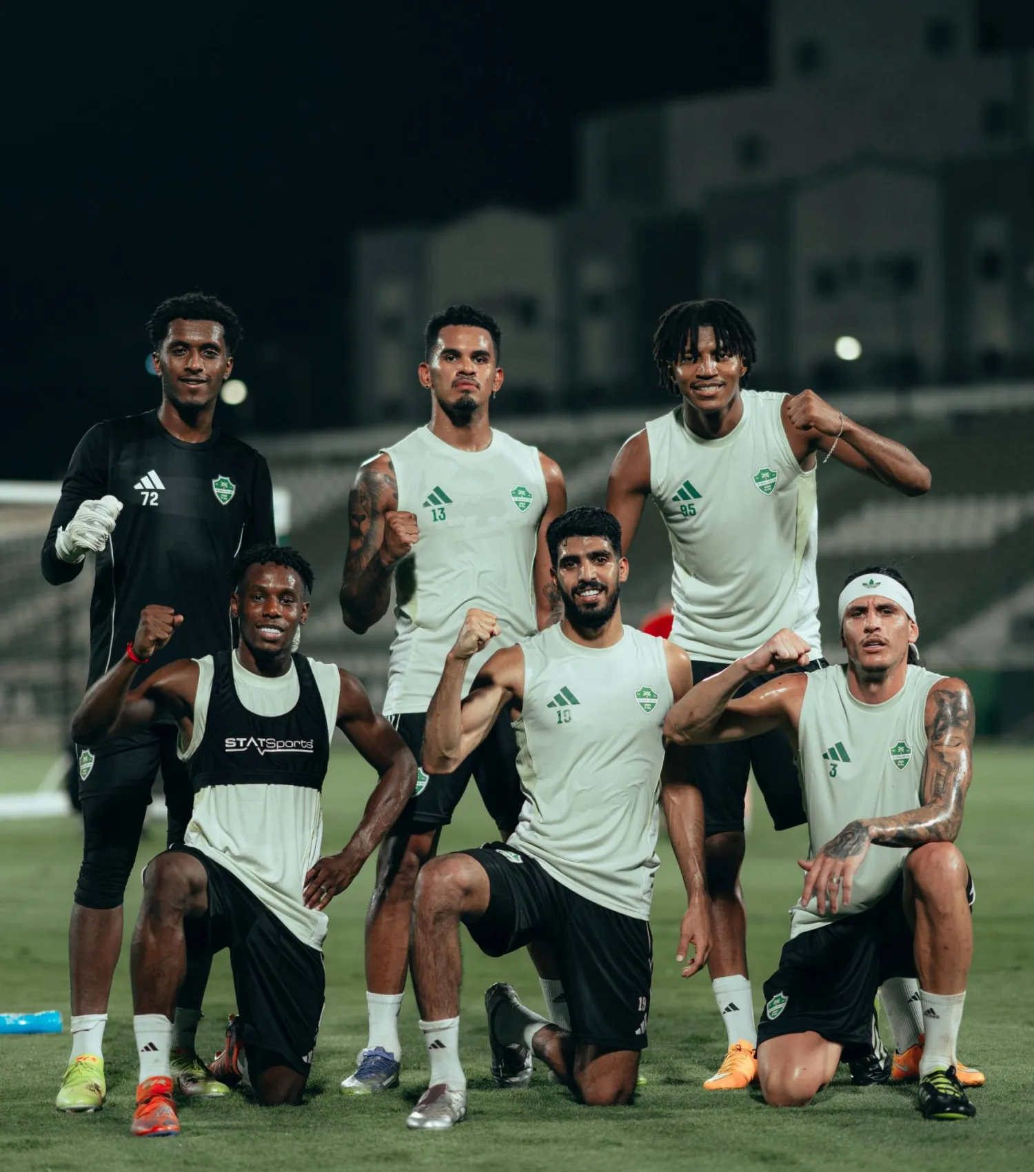 لاعبو الأهلي جاهزين للتحدي (النادي الأهلي)