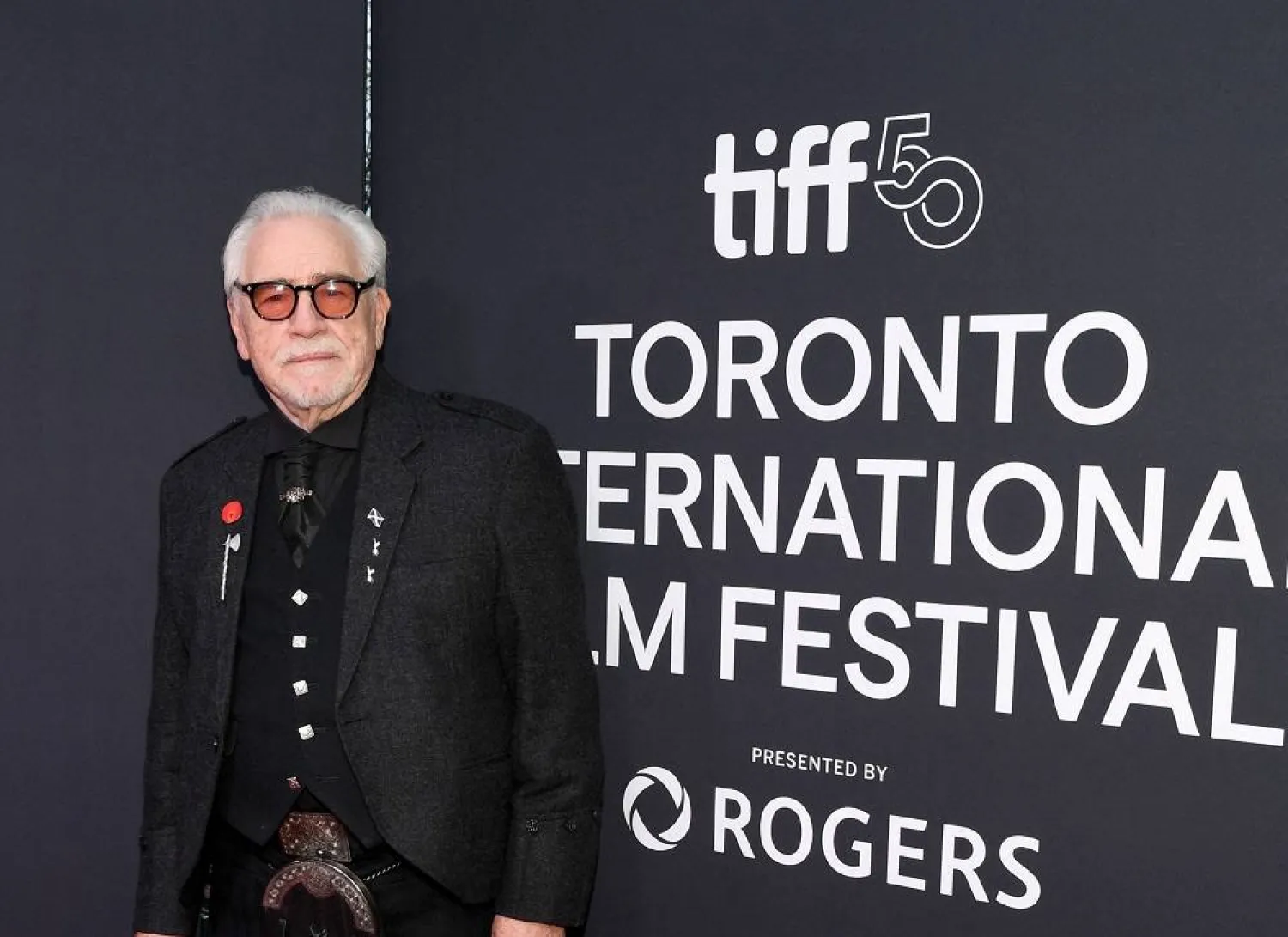 Brian Cox attends the premiere of "Glenrothan" during the 2025 Toronto International Film Festival at Roy Thomson Hall on September 11, 2025 in Toronto, Ontario. (Getty Images/AFP)