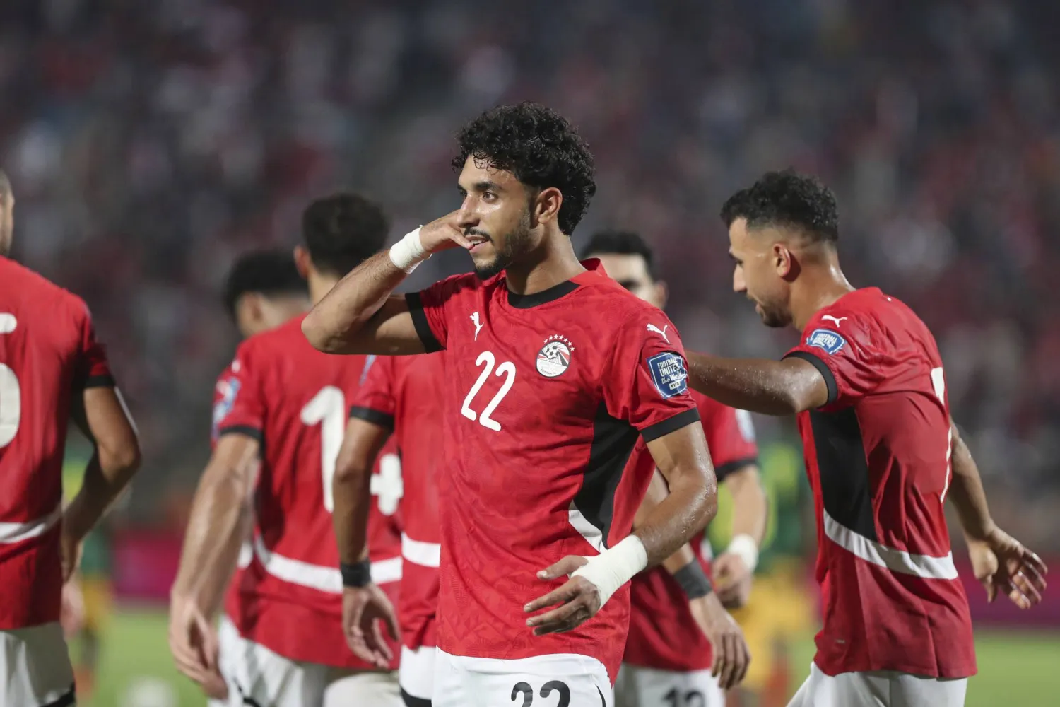 عمر مرموش لاعب مان سيتي ومنتخب مصر (أ.ب)