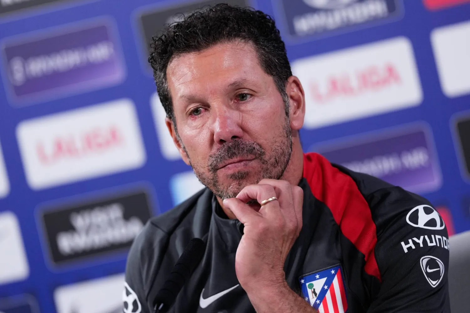 دييغو سيميوني مدرب أتليتكو مدريد (إ.ب.أ)