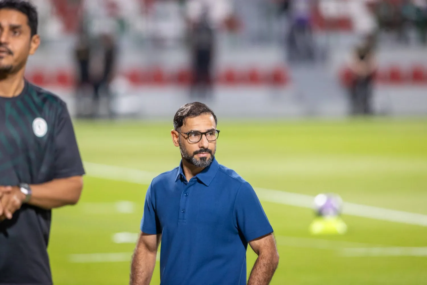 سعد الشهري مدرب فريق الاتفاق (تصوير: عيسى الدبيسي) 