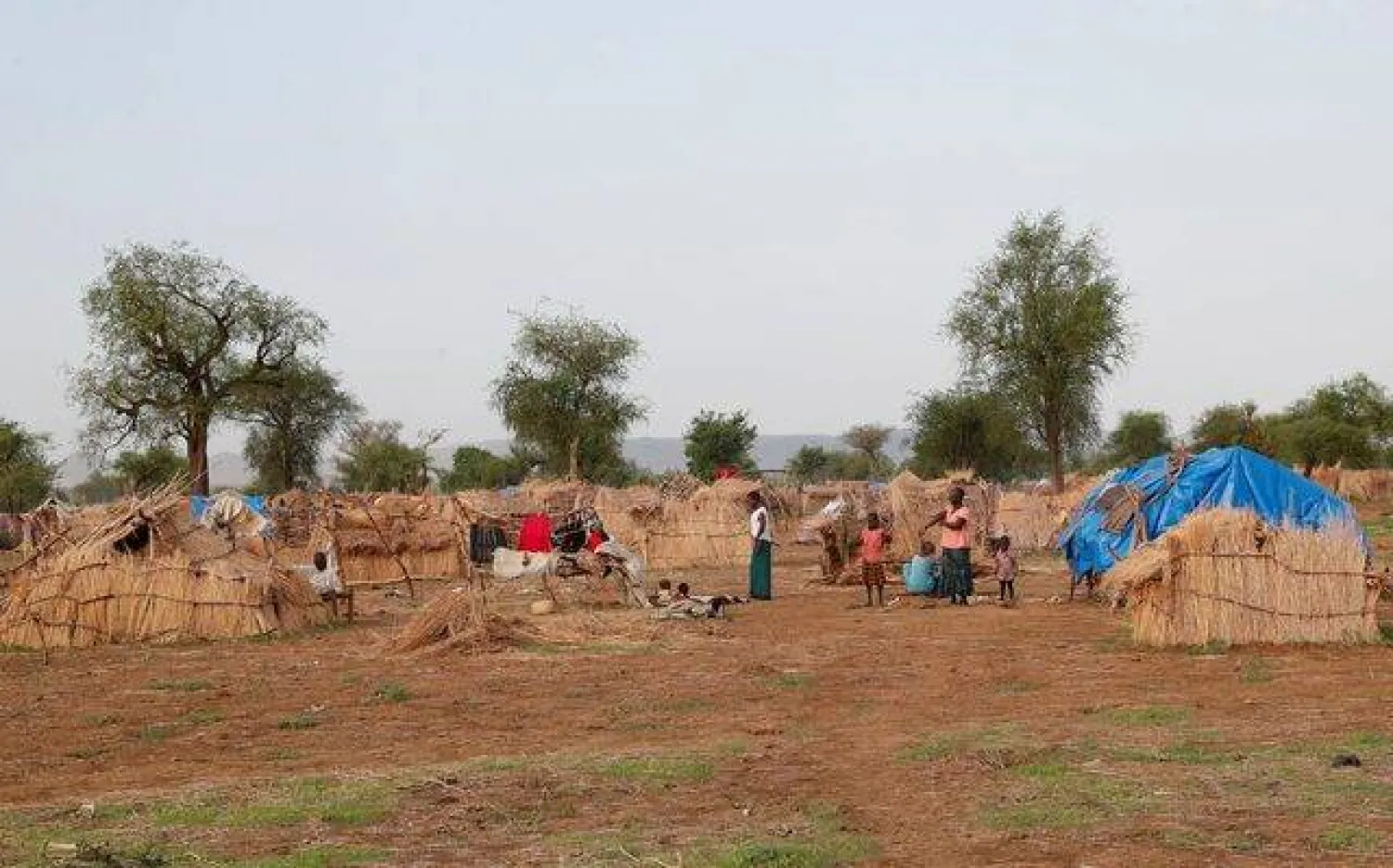 نازحون من الخرطوم لجأوا إلى إقليم كردفان (أ.ف.ب)