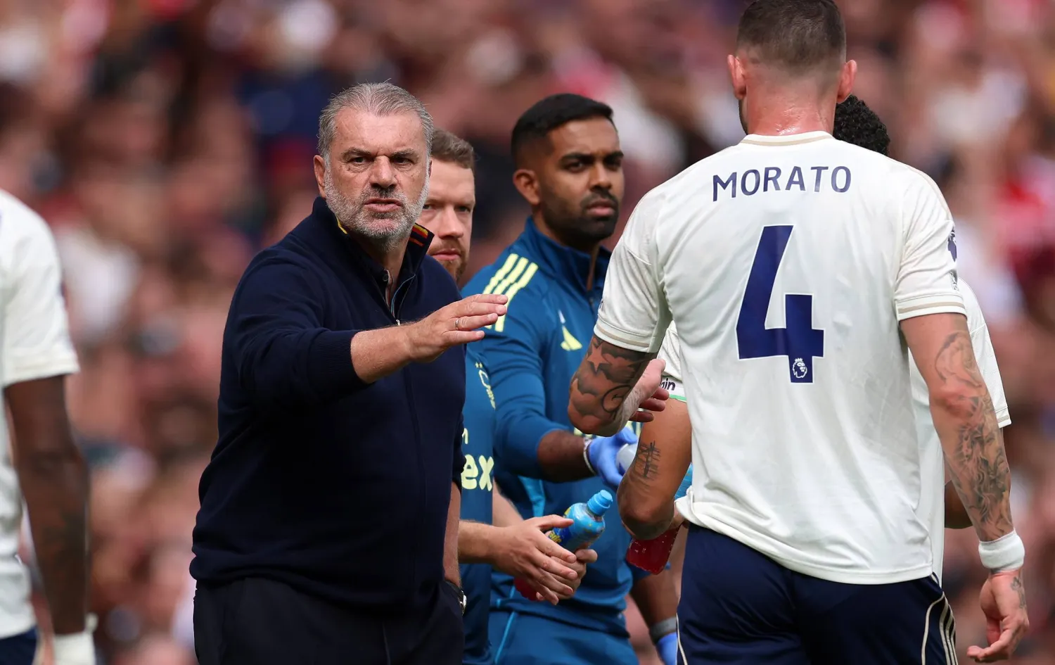 أنجي بوستيكوغلو مدرب نوتنغهام فورست (إ.ب.أ)