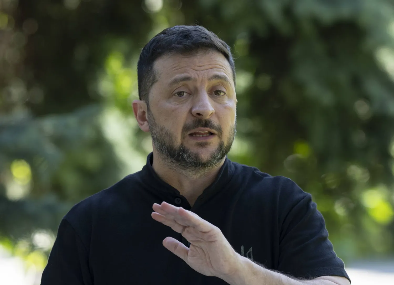 الرئيس الأوكراني فولوديمير زيلينسكي (إ.ب.أ)