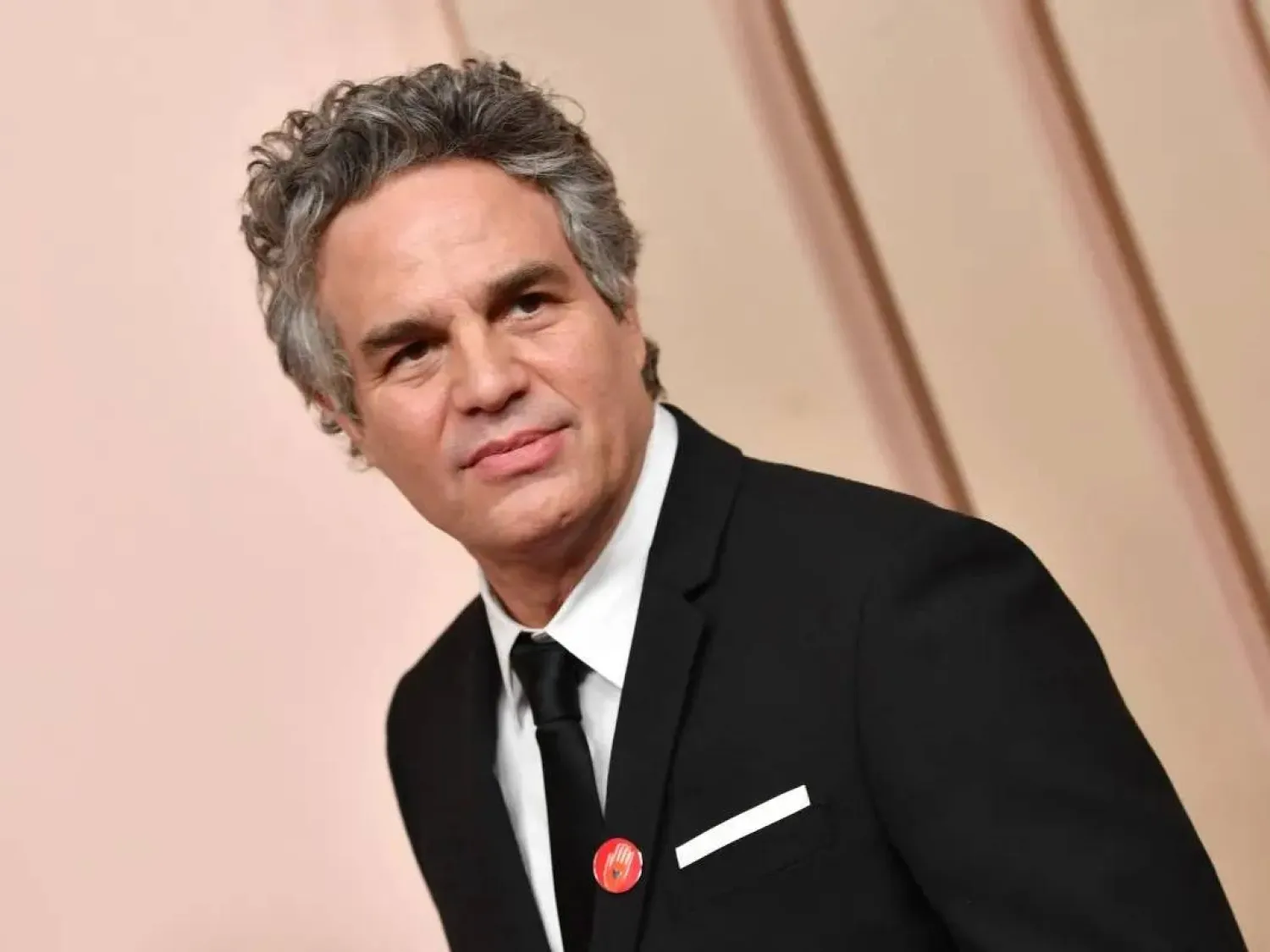 US actor Mark Ruffalo attends the Oscar Nominees Luncheon at the Beverly Hilton in Beverly Hills, California, on February 12, 2024. (AFP)