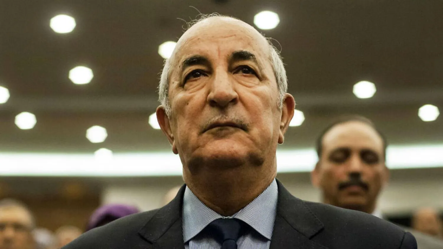 Algerian President Abdelmadjid Tebboune. (AFP file)