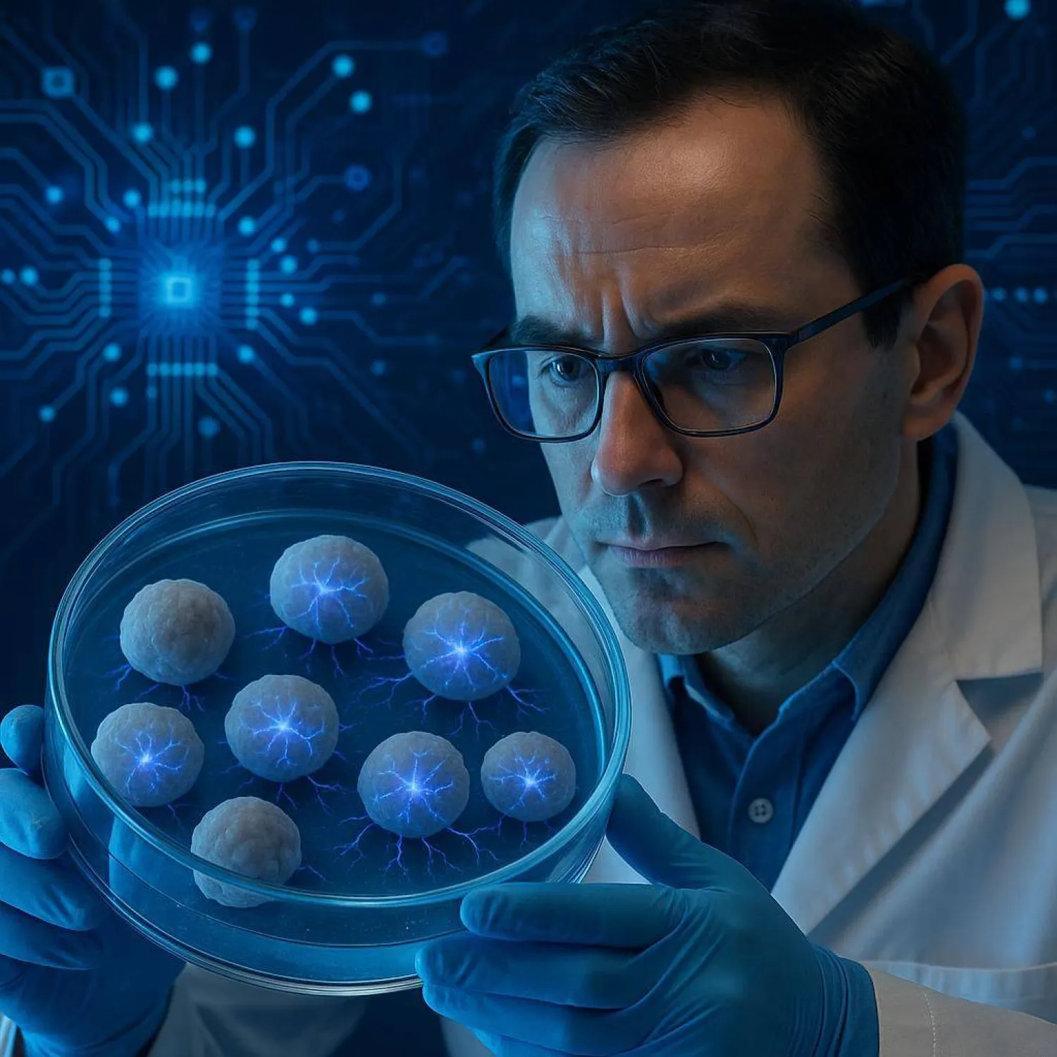 أدمغة مُصغّرة بذكاء اصطناعي: حين تبدأ الخلايا بالتفكير والنوم