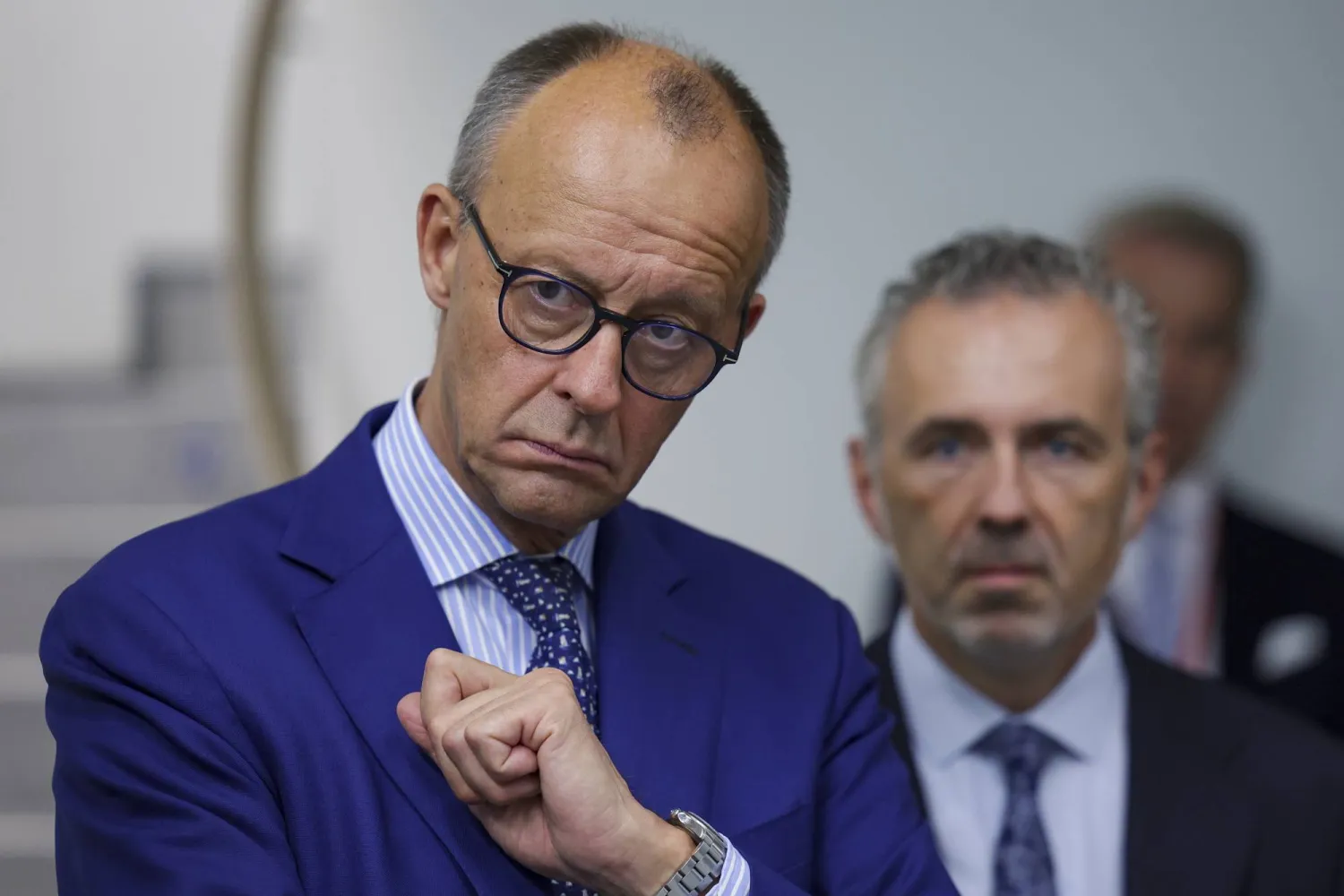 المستشار الألماني فريدريش ميرتس (إ.ب.أ)