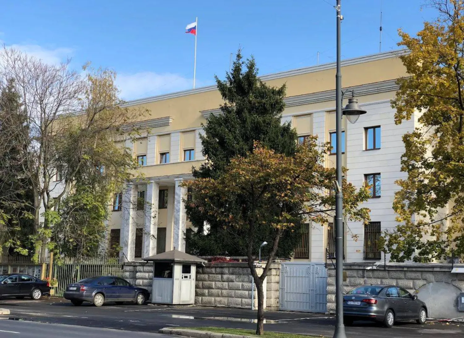 السفارة الروسية في بوخارست (حسابها الرسمي على «فيسبوك»)