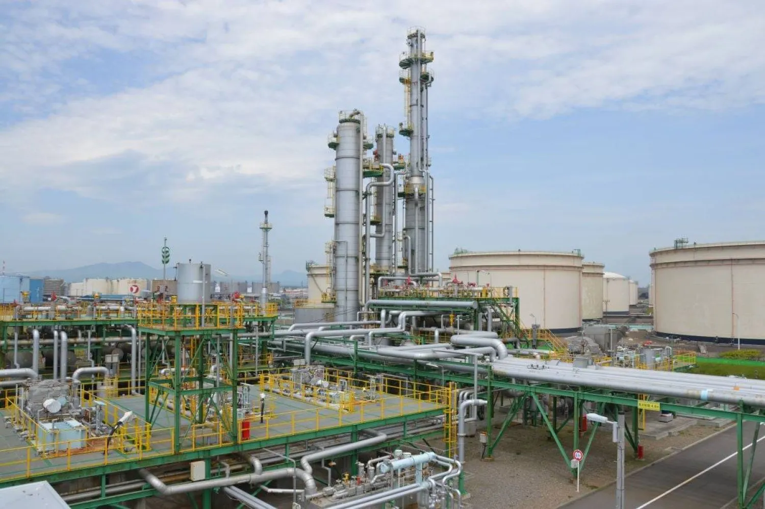 منشأة لاحتجاز الكربون في اليابان (إكس)