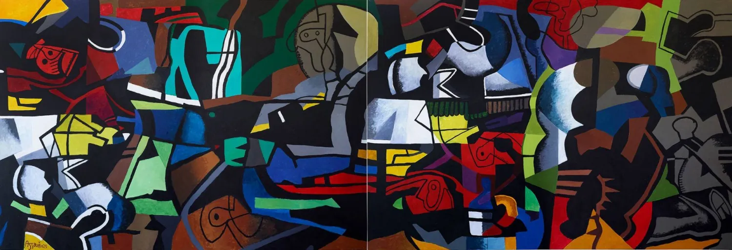 خريطة بغداد بعد 2003 (غاليري صالح بركات)