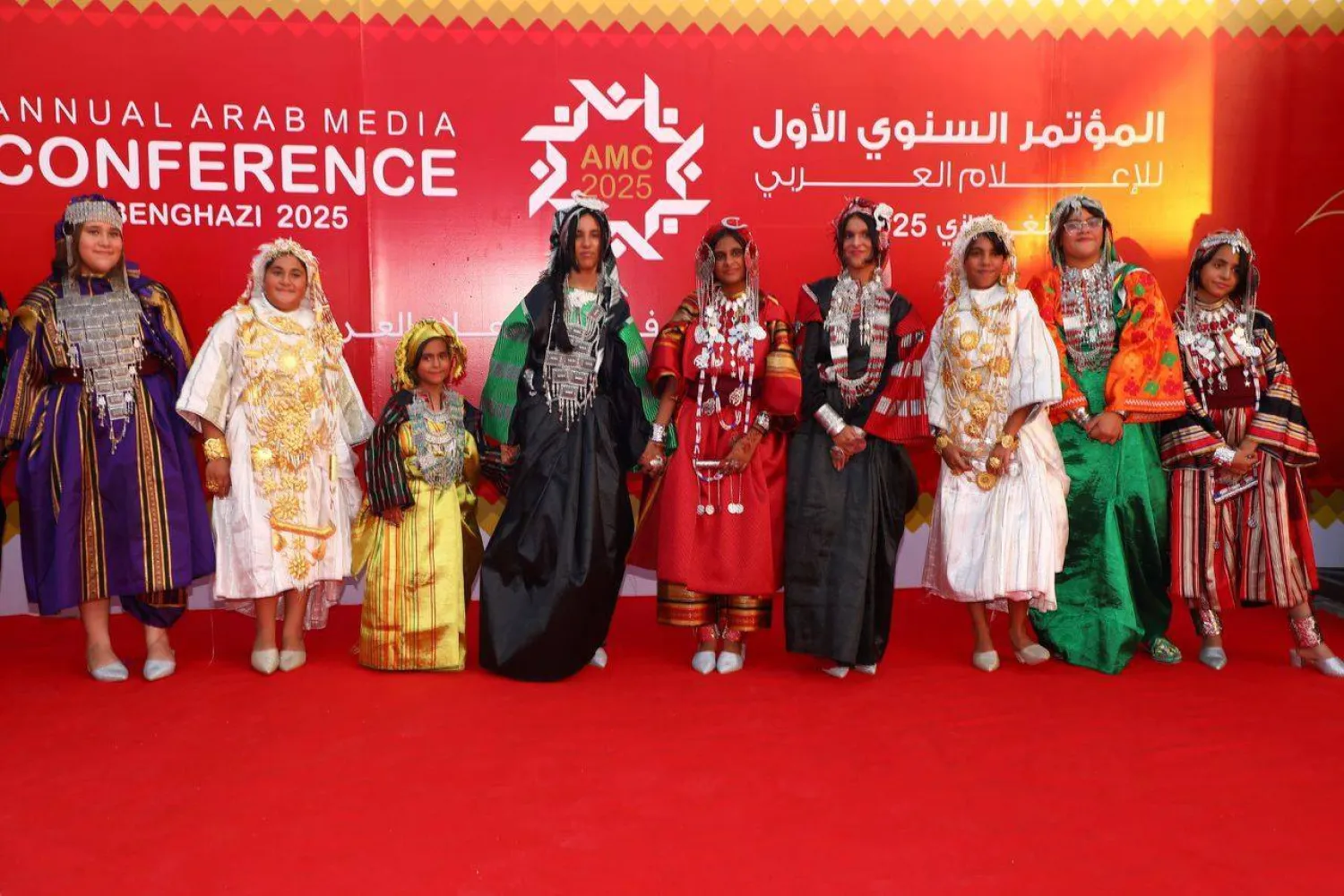 من افتتاح المؤتمر السنوي الأول للإعلام العربي في بنغازي (إدارة المؤتمر)