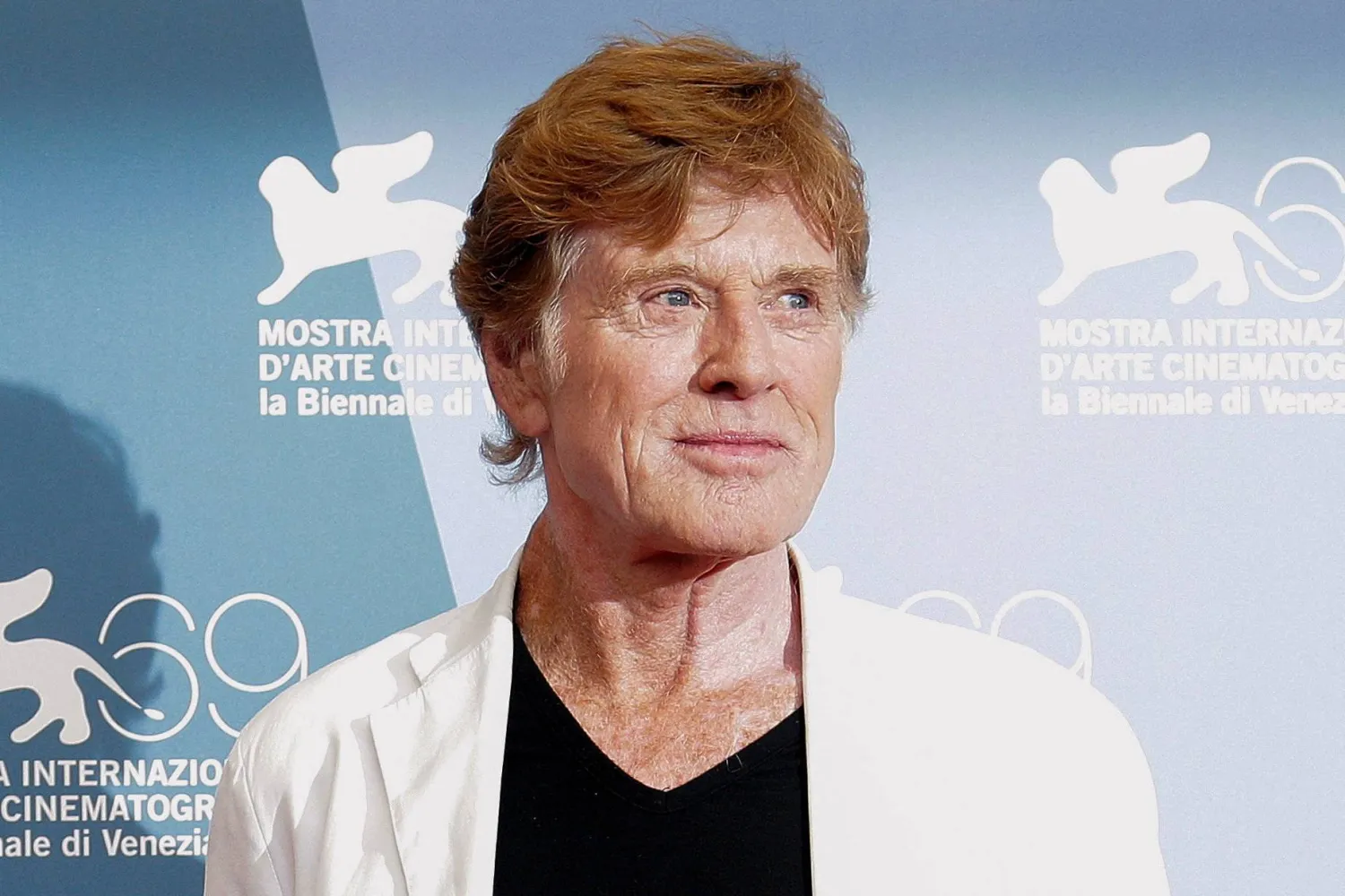 Director Robert Redford poses during the photocall of the movie "The company you keep" at the 69th Venice Film Festival in Venice, Italy, September 6, 2012. (Reuters)