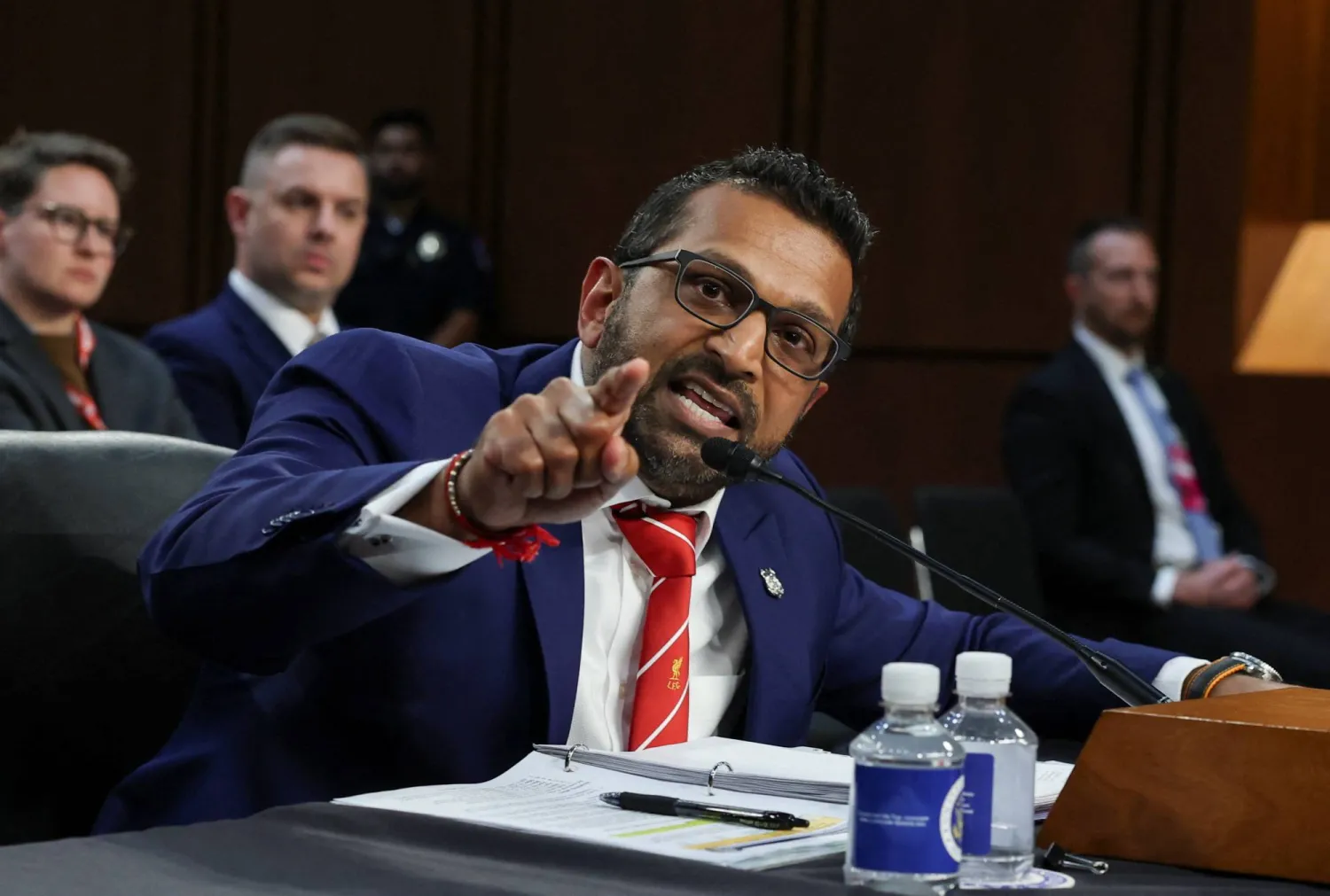 مدير مكتب التحقيقات الفيدرالي (إف بي آي) كاش باتيل (رويترز) 