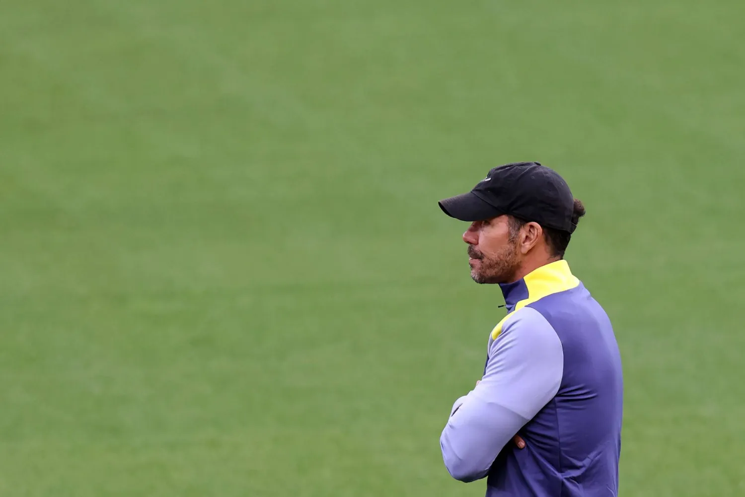 الأرجنتيني دييغو سيميوني المدير الفني لأتلتيكو مدريد (أ.ف.ب)