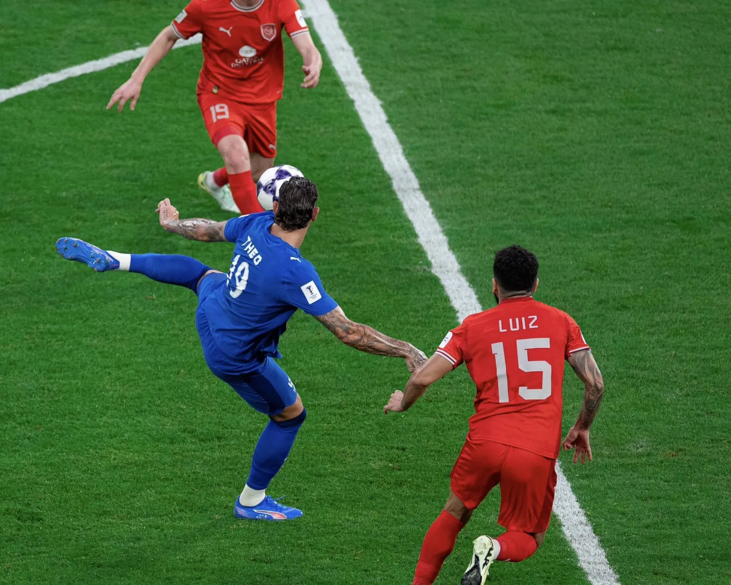 هيرنانديز نجح بتسجيل هدف الفوز للهلال (نادي الهلال) 