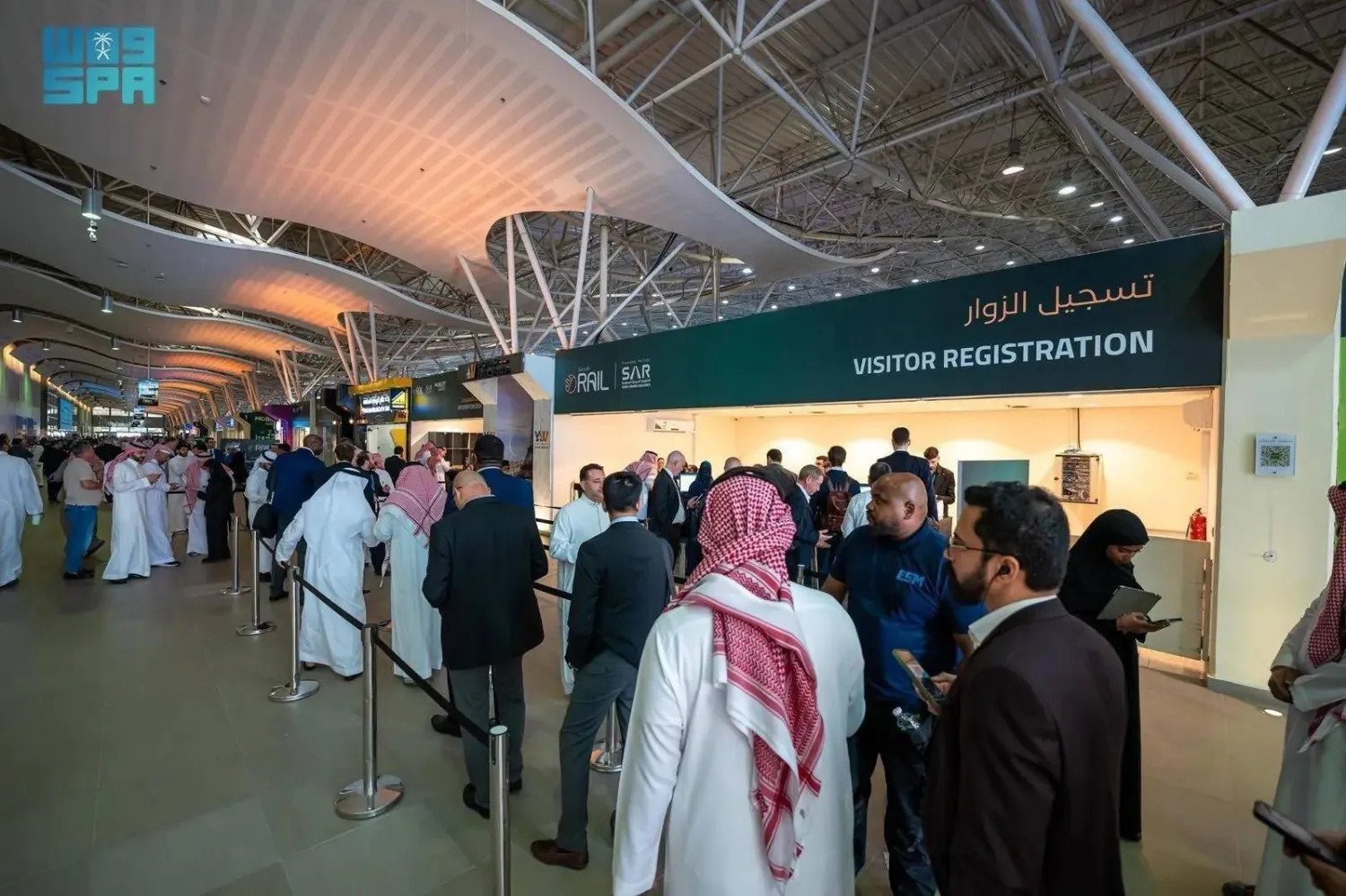  Saudi International Rail will take place in Riyadh on October 19-20. (SPA)