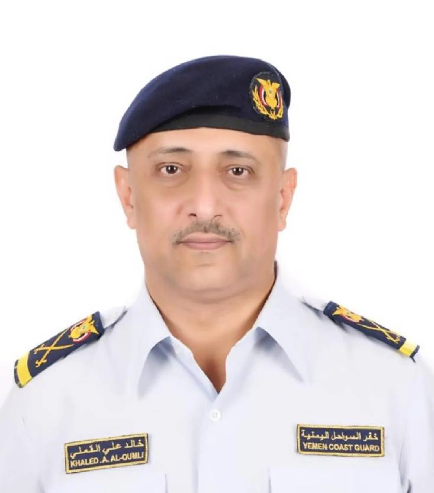 اللواء خالد القملي رئيس مصلحة خفر السواحل اليمنية (الشرق الأوسط)