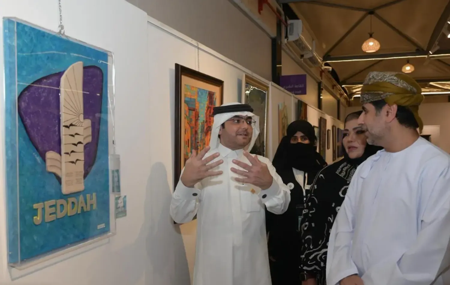 The event highlights the city's spirit and heritage through the works of distinguished artists - SPA