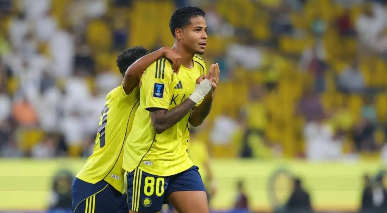 Al-Nassr's Wesley. Photo: Al-Nassr club