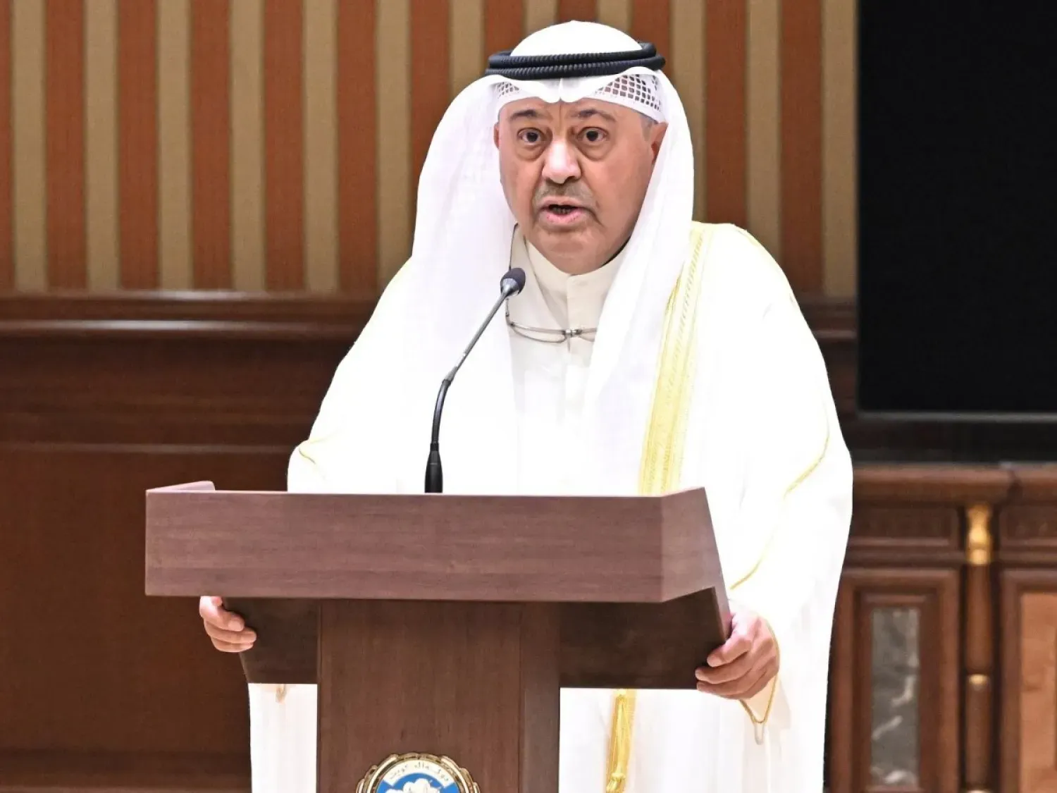 وزير النفط الكويتي طارق سليمان الرومي (كونا)
