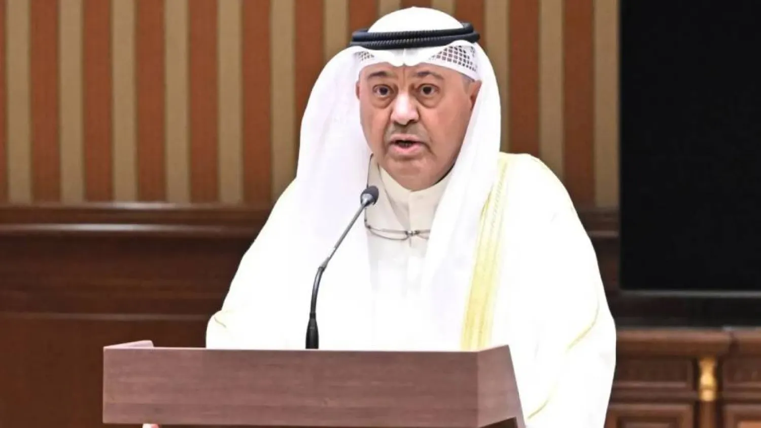 Kuwaiti Oil Minister Tariq Al-Roumi. KUNA