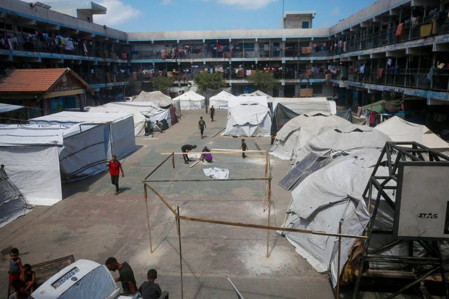 تقدم «الأونروا» خدمات لنحو 5.9 مليون لاجئ في الأراضي الفلسطينية (الأونروا)