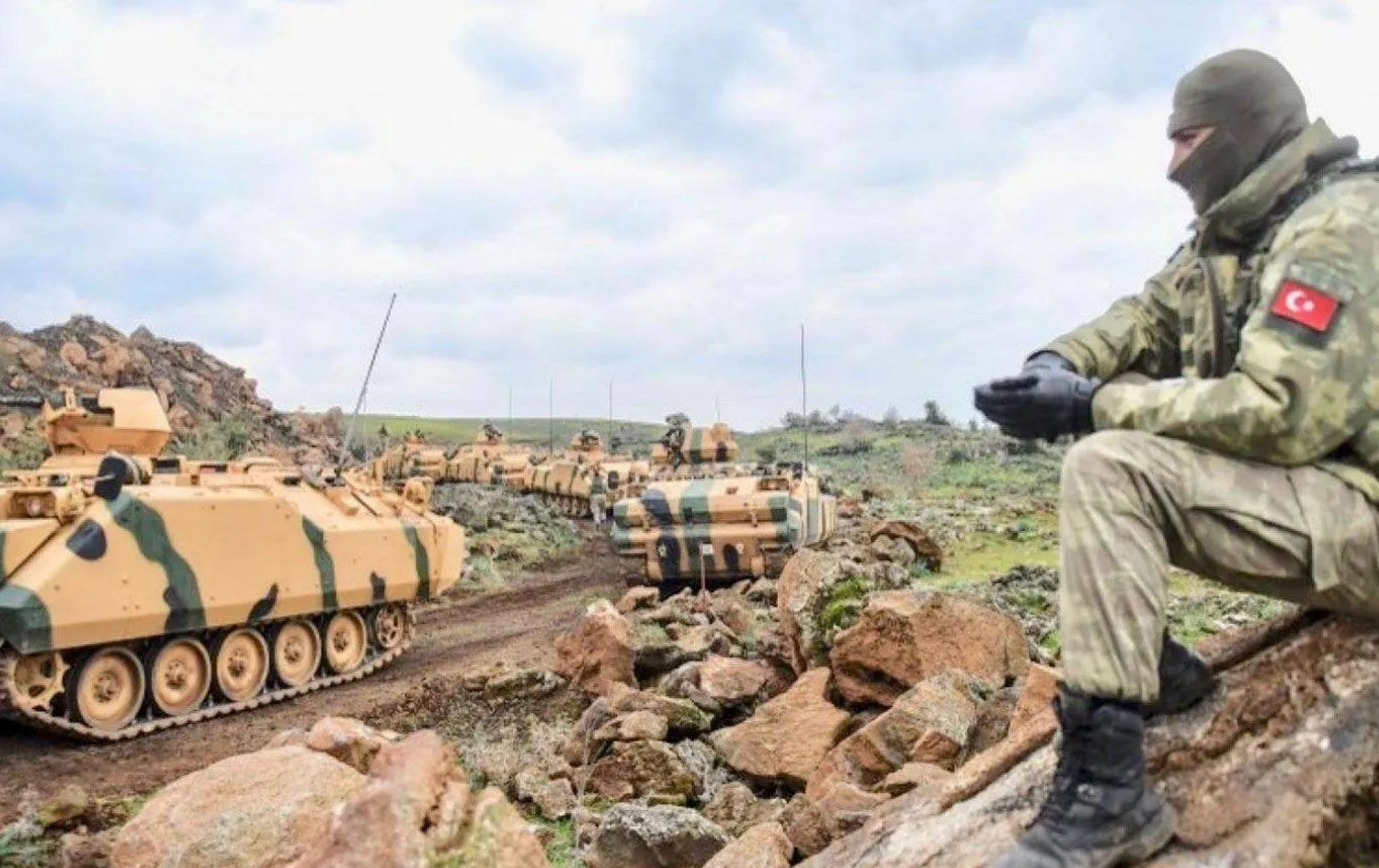 قوات تركية في شمال سوريا (وزارة الدفاع التركية)