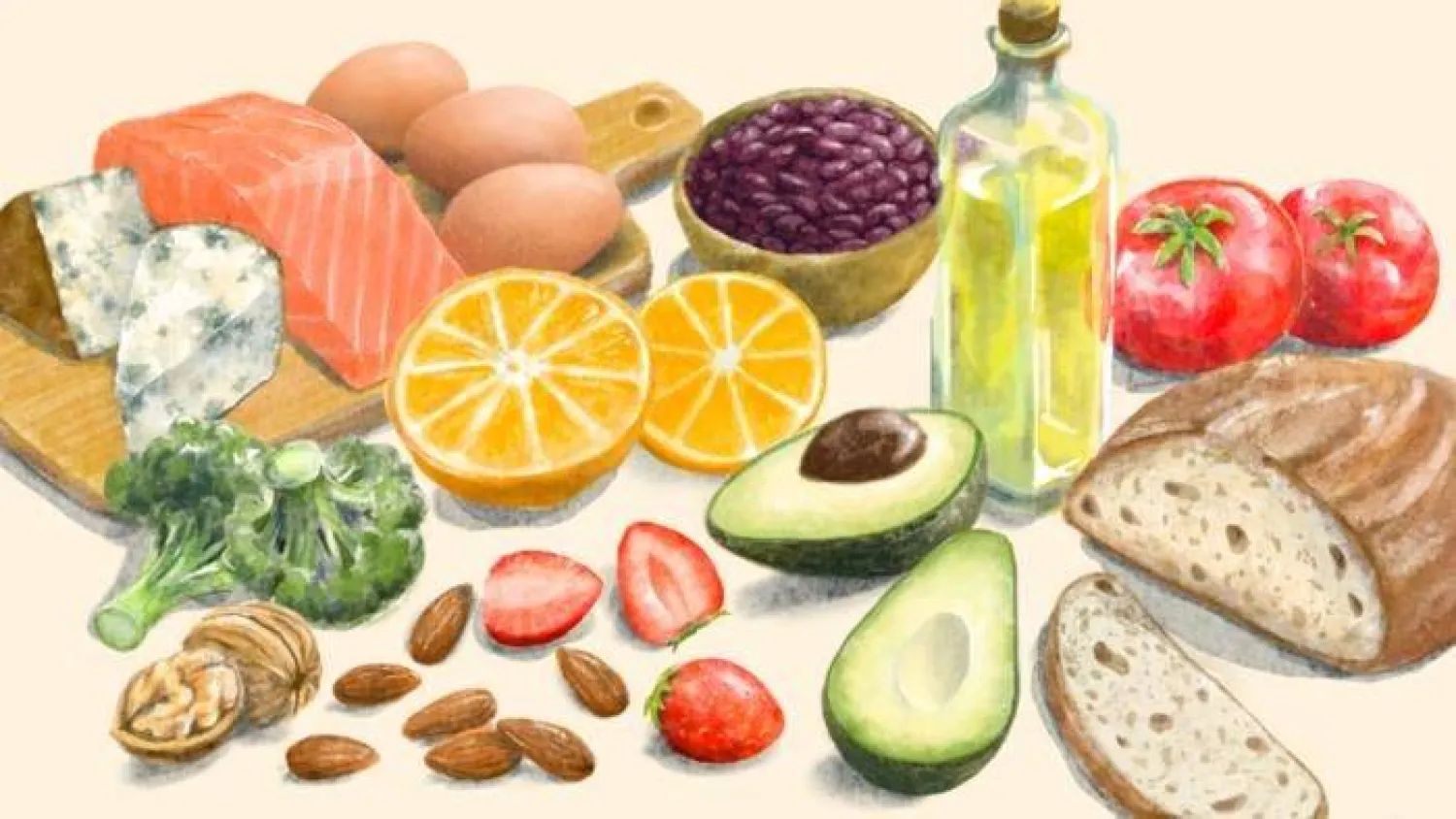 تسهم المكسرات والأسماك الدهنية والخضراوات والفواكه في رفع مستويات المعادن (أرشيفية - جامعة ناغويا)