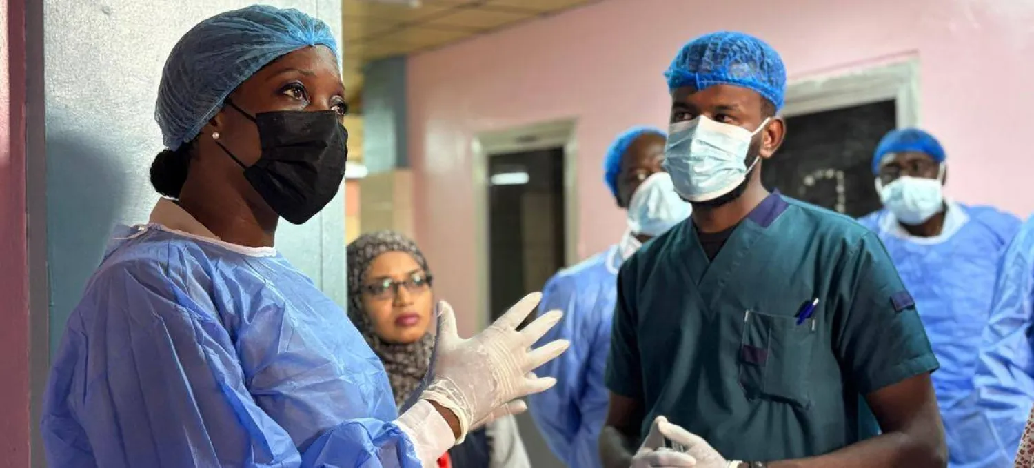 مركز لعلاج الكوليرا بالعاصمة السودانية الخرطوم (منظمة الصحة العالمية)