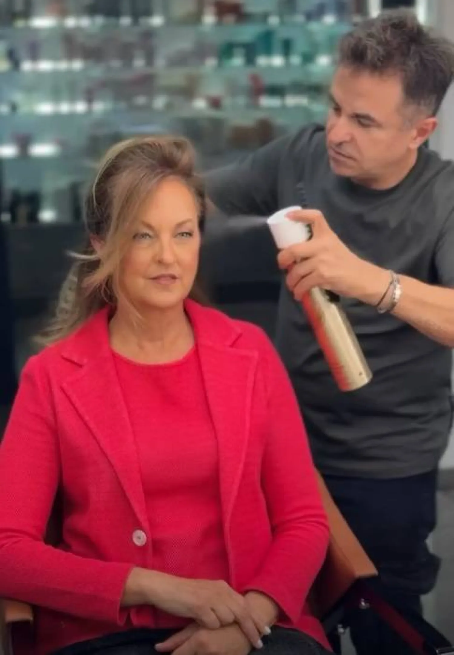 صورة مثبتة من مقطع فيديو نشره طوني مندلق على حسابه على «إنستغرام» (رويترز)