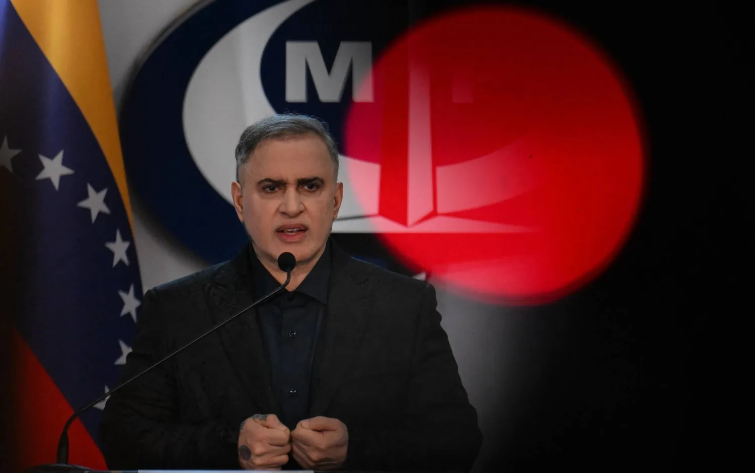 النائب العام الفنزويلي طارق وليام صعب (أ.ف.ب)