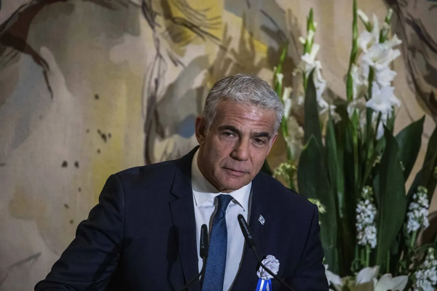 İsrail muhalefet partisi Yeş Atid'in lideri Yair Lapid (DPA)