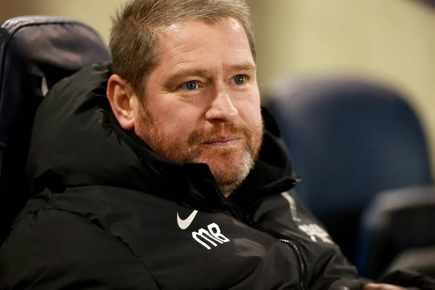 FILE PHOTO: Soccer Football - Women's Super League - Manchester City v Liverpool - Manchester City Academy Stadium, Manchester, Britain - February 16, 2025 Liverpool manager Matt Beard before the match Action Images via Reuters/Andrew Boyers/File Photo