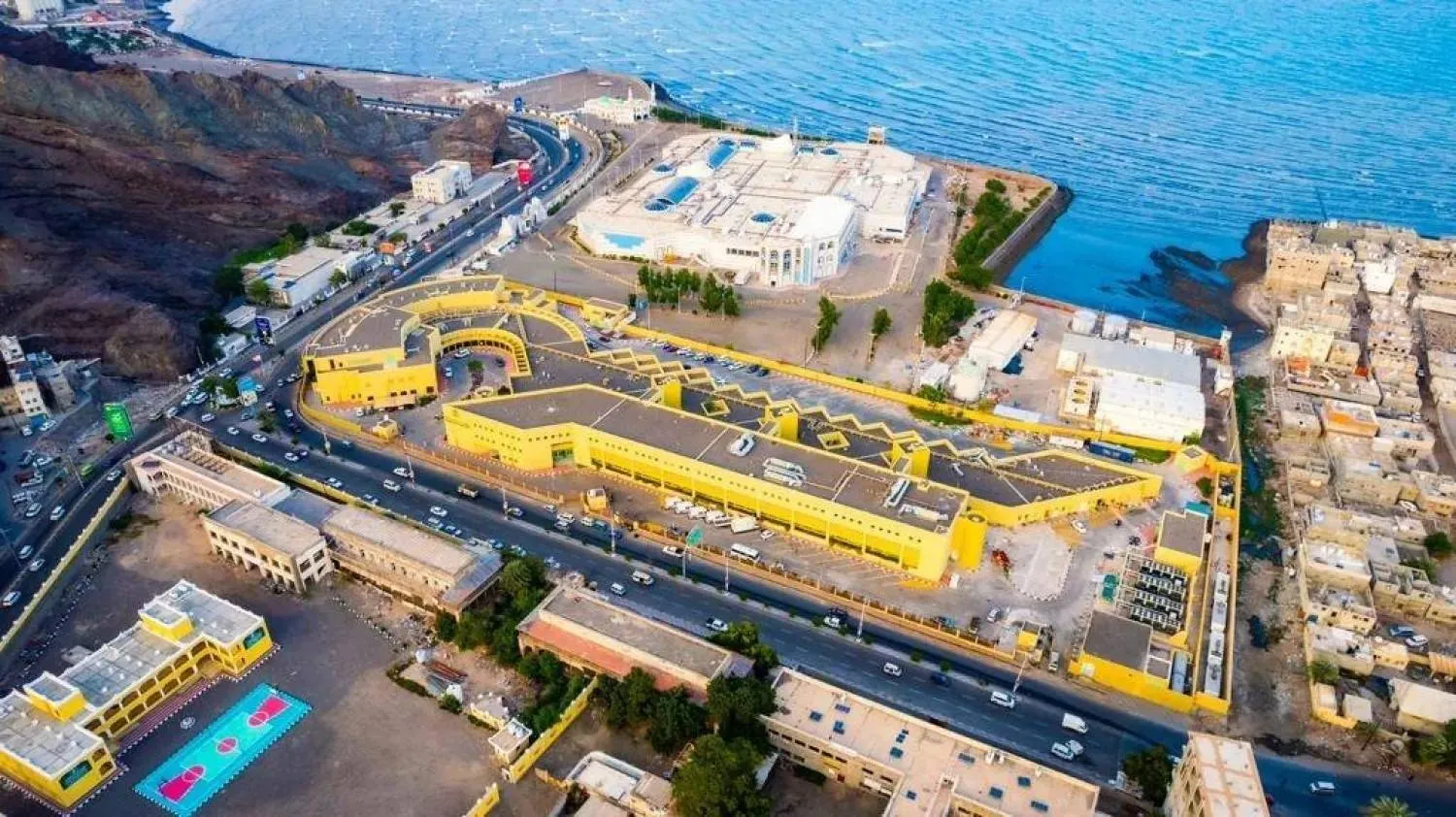 منظر عام لمستشفى الأمير محمد بن سلمان في العاصمة اليمنية المؤقتة عدن (الشرق الأوسط)