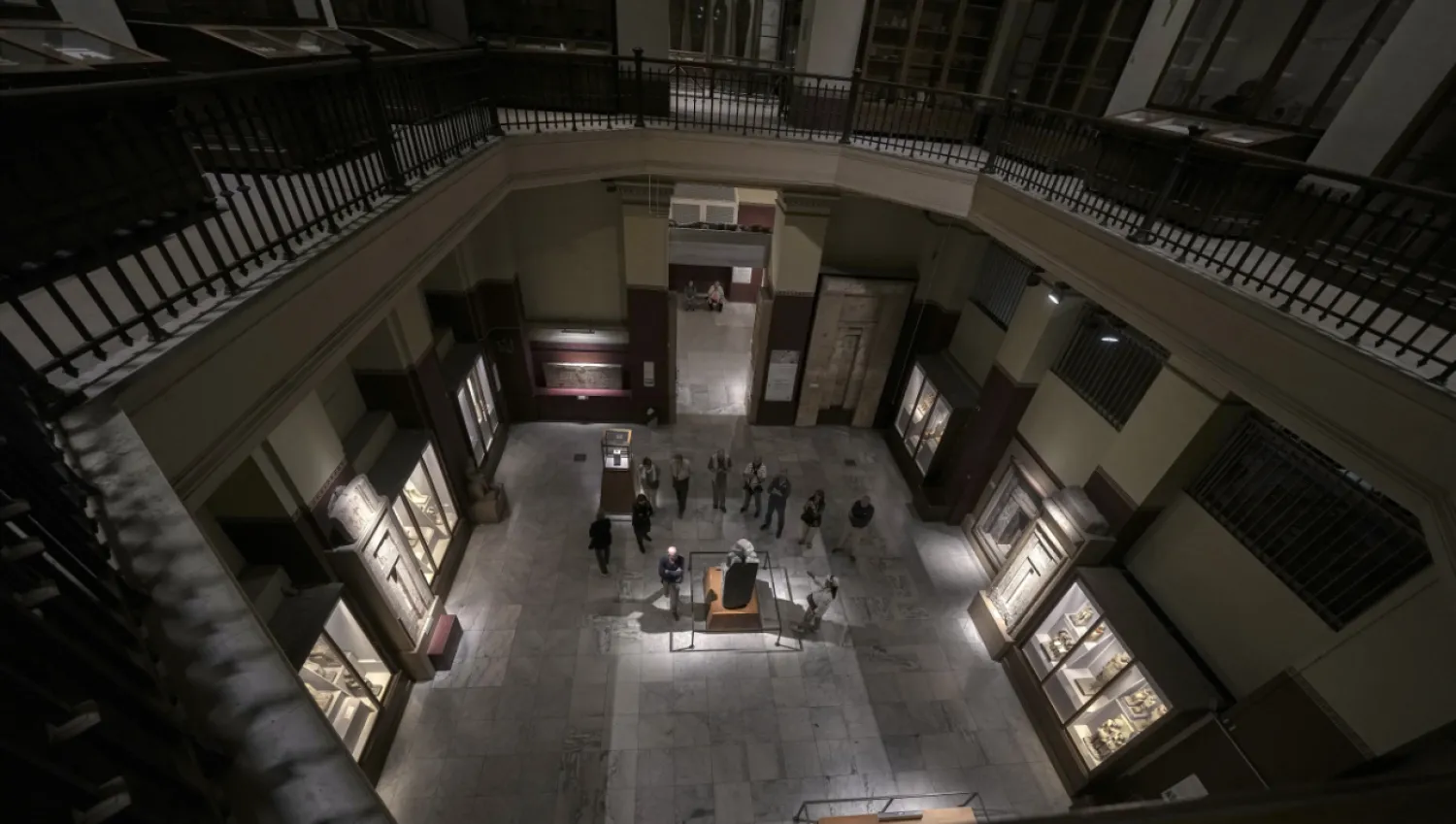 Tourists visit the Egyptian museum in Cairo, Egypt, Monday, Nov. 11, 2024. (AP Photo/Amr Nabil, File)