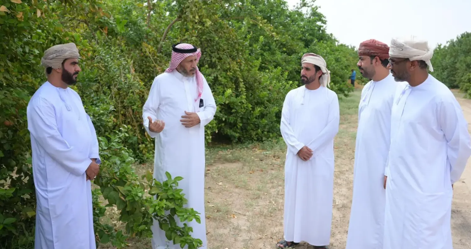 The visit aimed to review research programs and modern technologies applied in citrus cultivation and production -  SPA 

