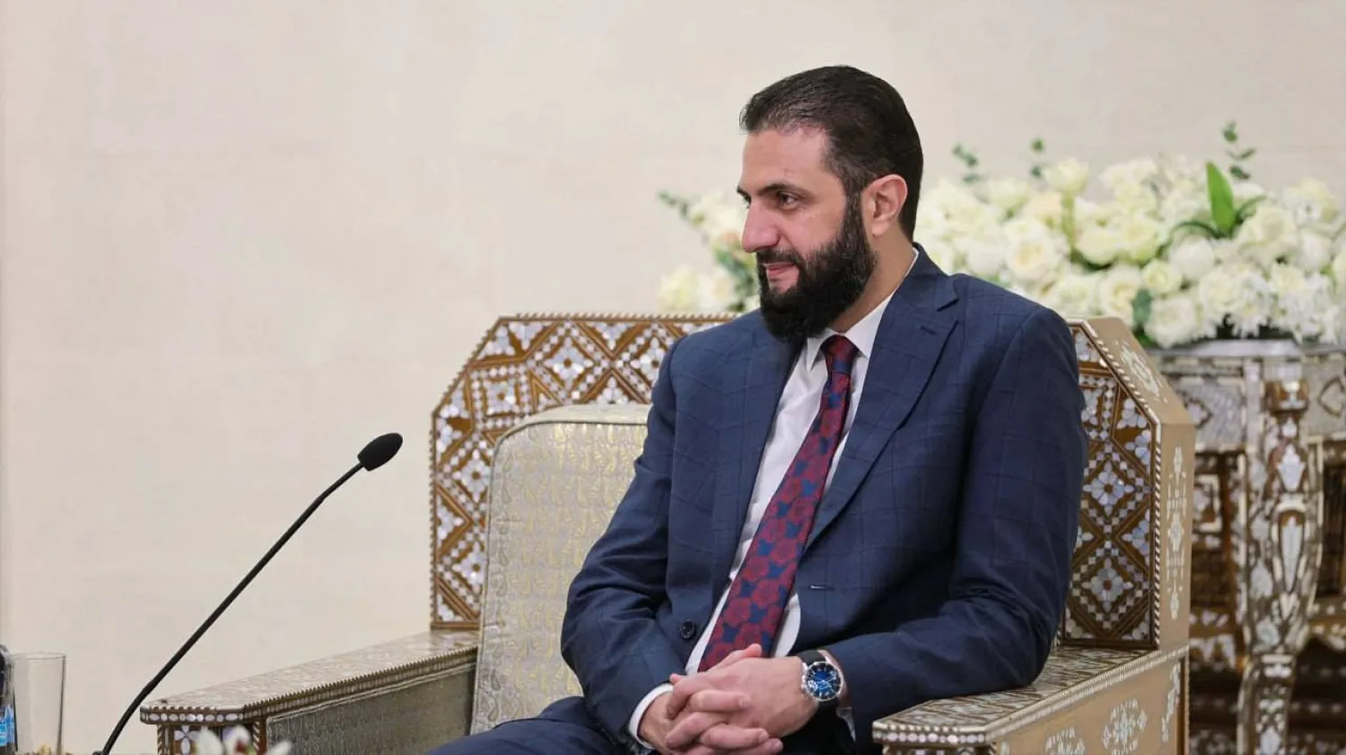 الرئيس السوري أحمد الشرع (أ.ف.ب)